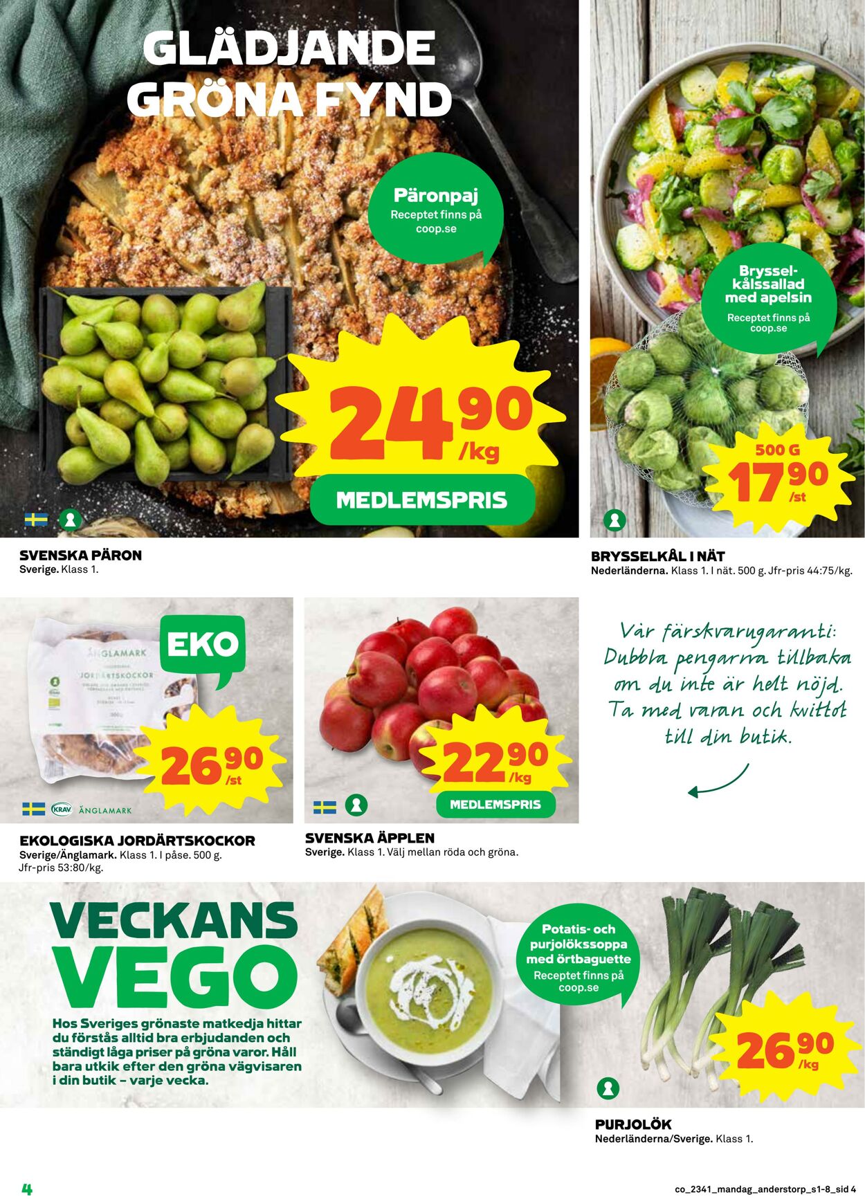 Erbjudanden Coop 09.10.2023 - 15.10.2023