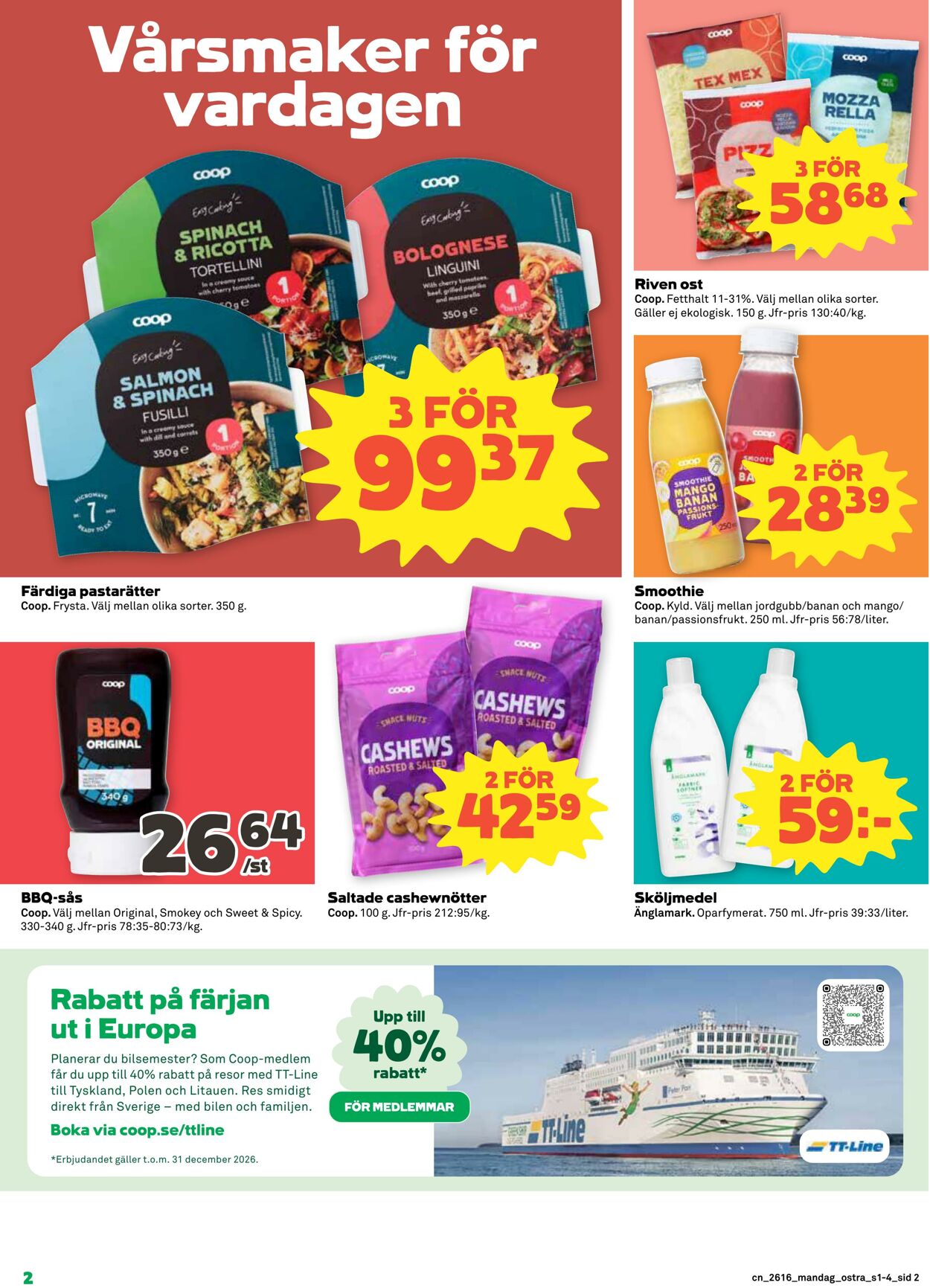 Erbjudanden Coop 13.04.2026 - 19.04.2026
