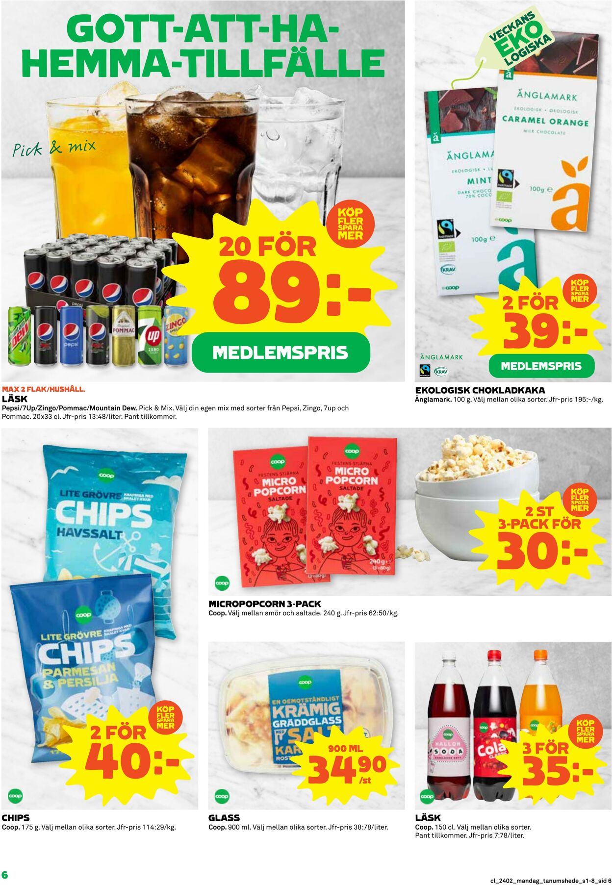 Erbjudanden Coop 08.01.2024 - 14.01.2024