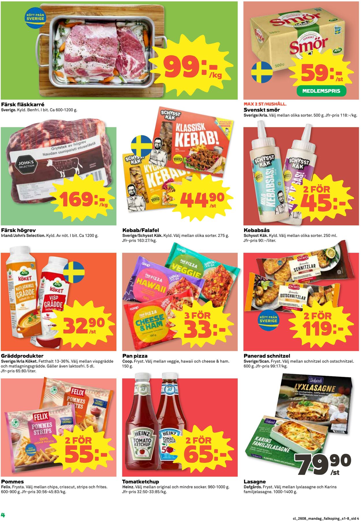 Erbjudanden Coop 16.02.2026 - 22.02.2026