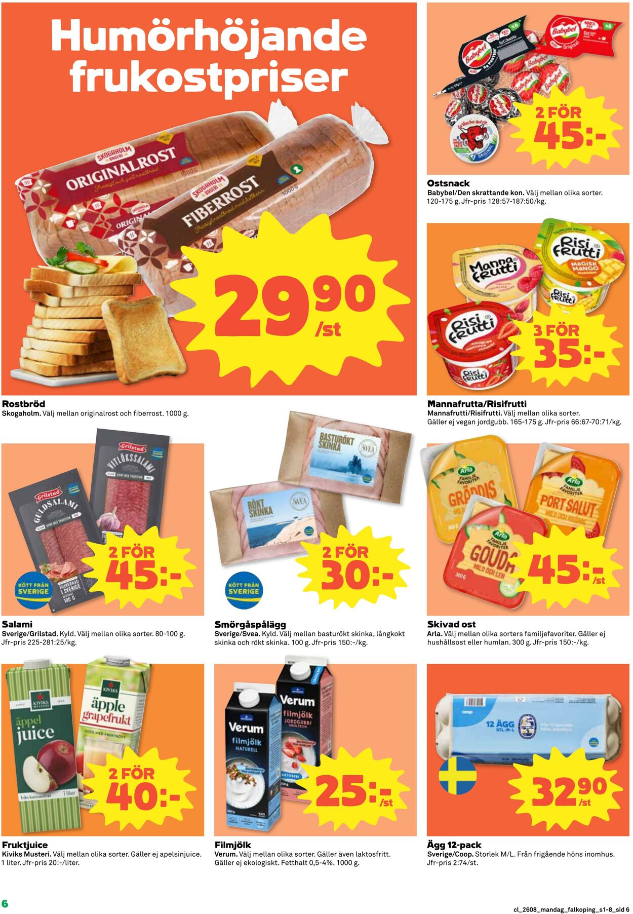 Erbjudanden Coop 16.02.2026 - 22.02.2026