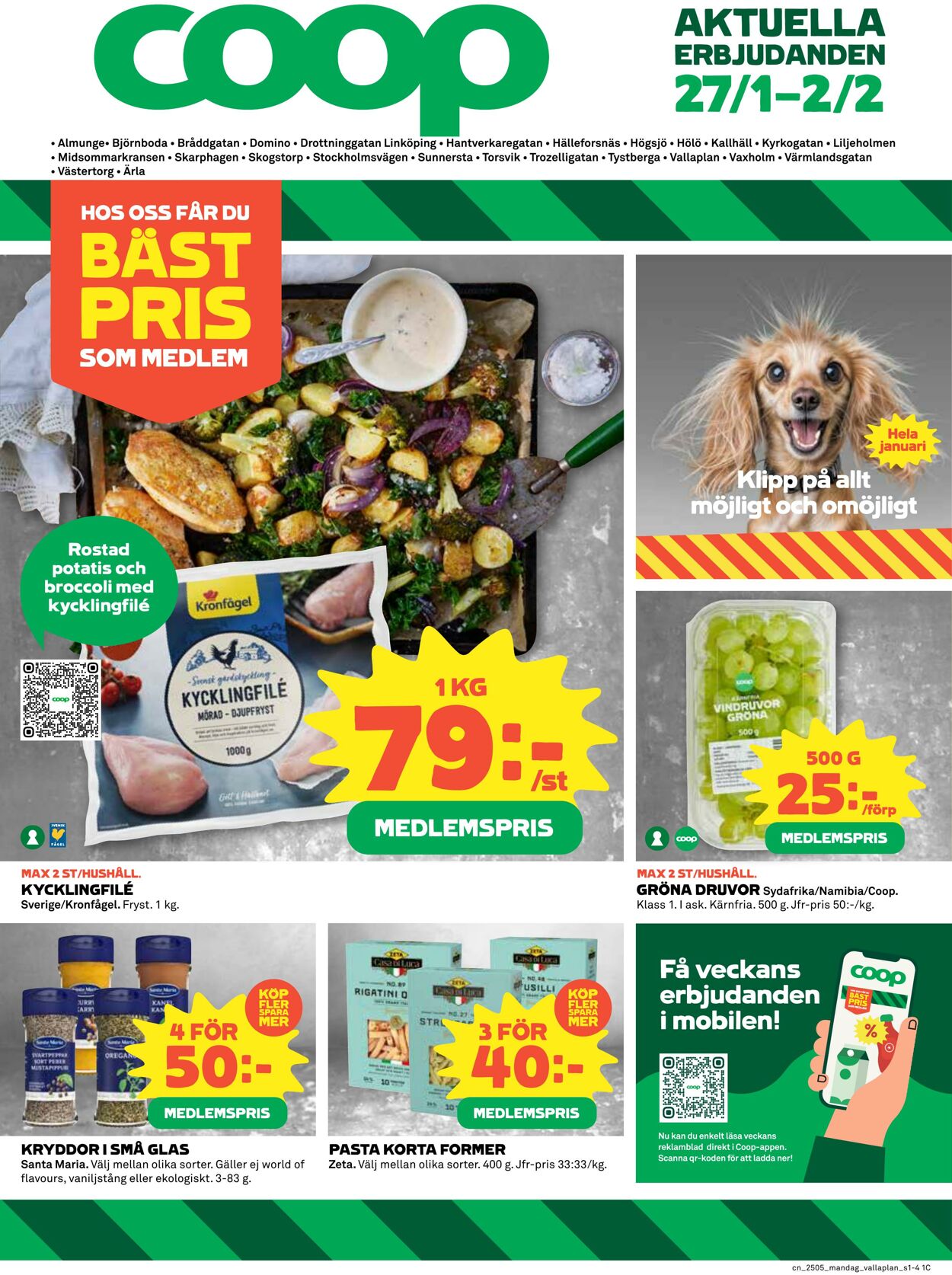 Erbjudanden Coop - Coop | Butiksinfo och erbjudanden 27 jan, 2025 - 2 feb, 2025