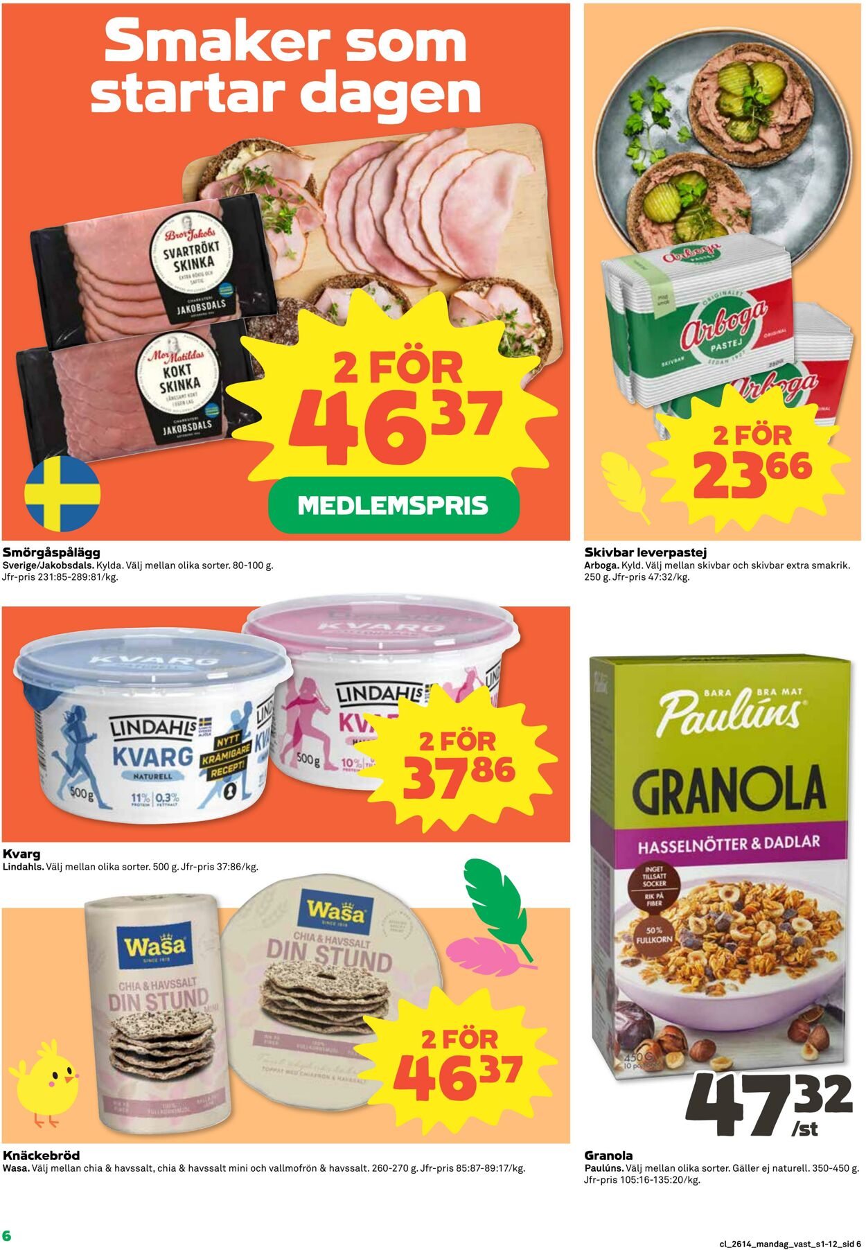 Erbjudanden Coop 06.04.2026 - 12.04.2026