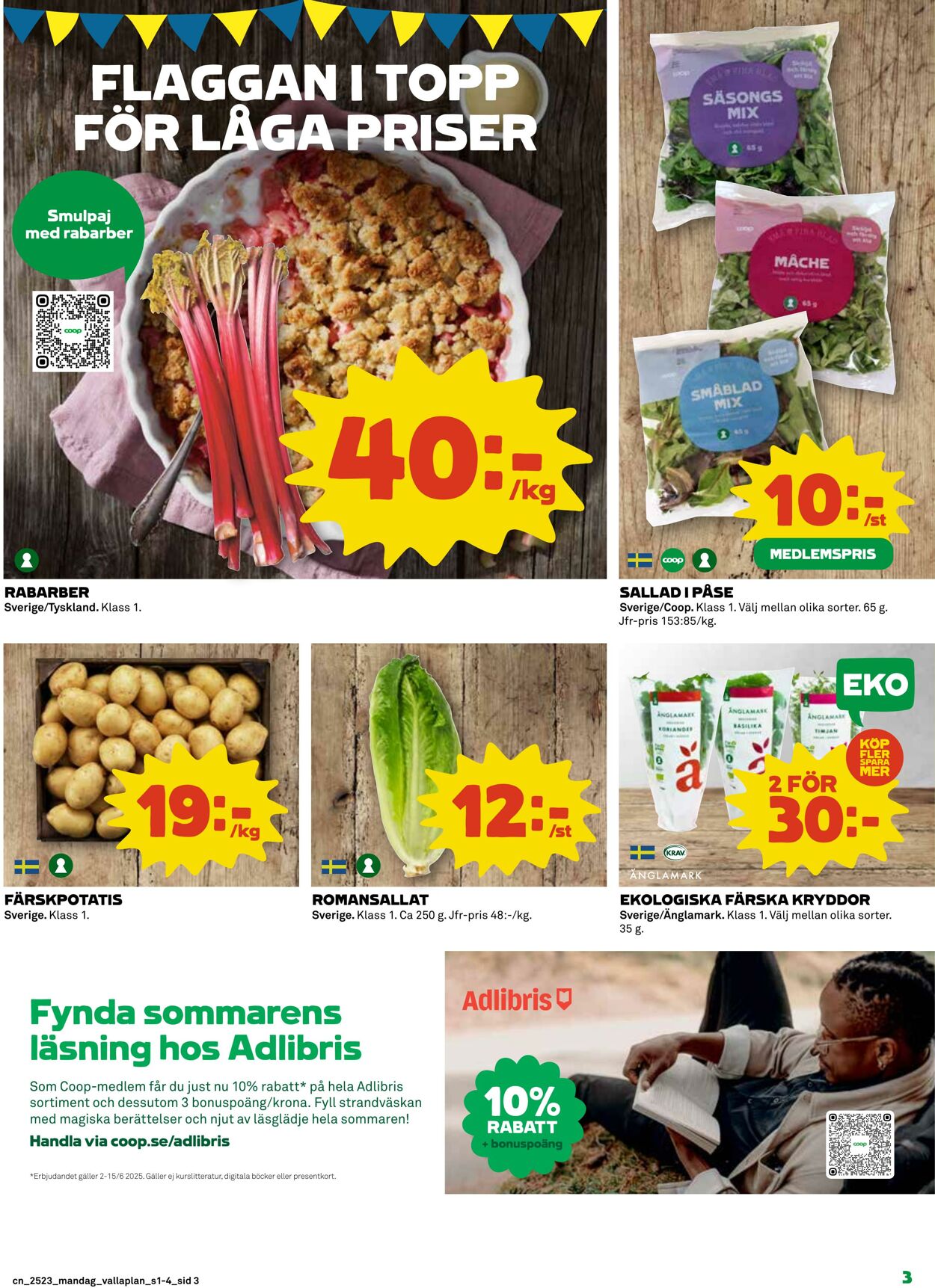 Erbjudanden Coop 02.06.2025 - 08.06.2025