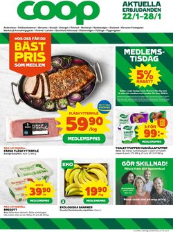 Erbjudanden Coop 22.01.2024 - 28.01.2024