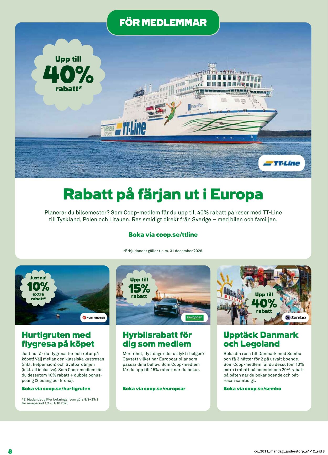 Erbjudanden Coop 09.03.2026 - 15.03.2026