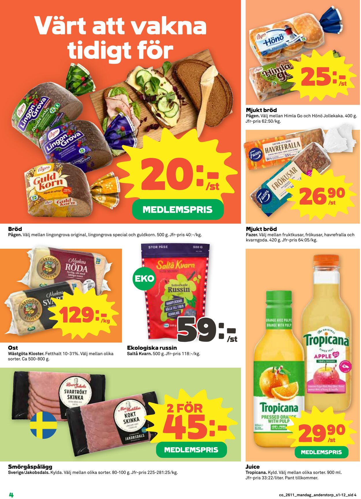 Erbjudanden Coop 09.03.2026 - 15.03.2026