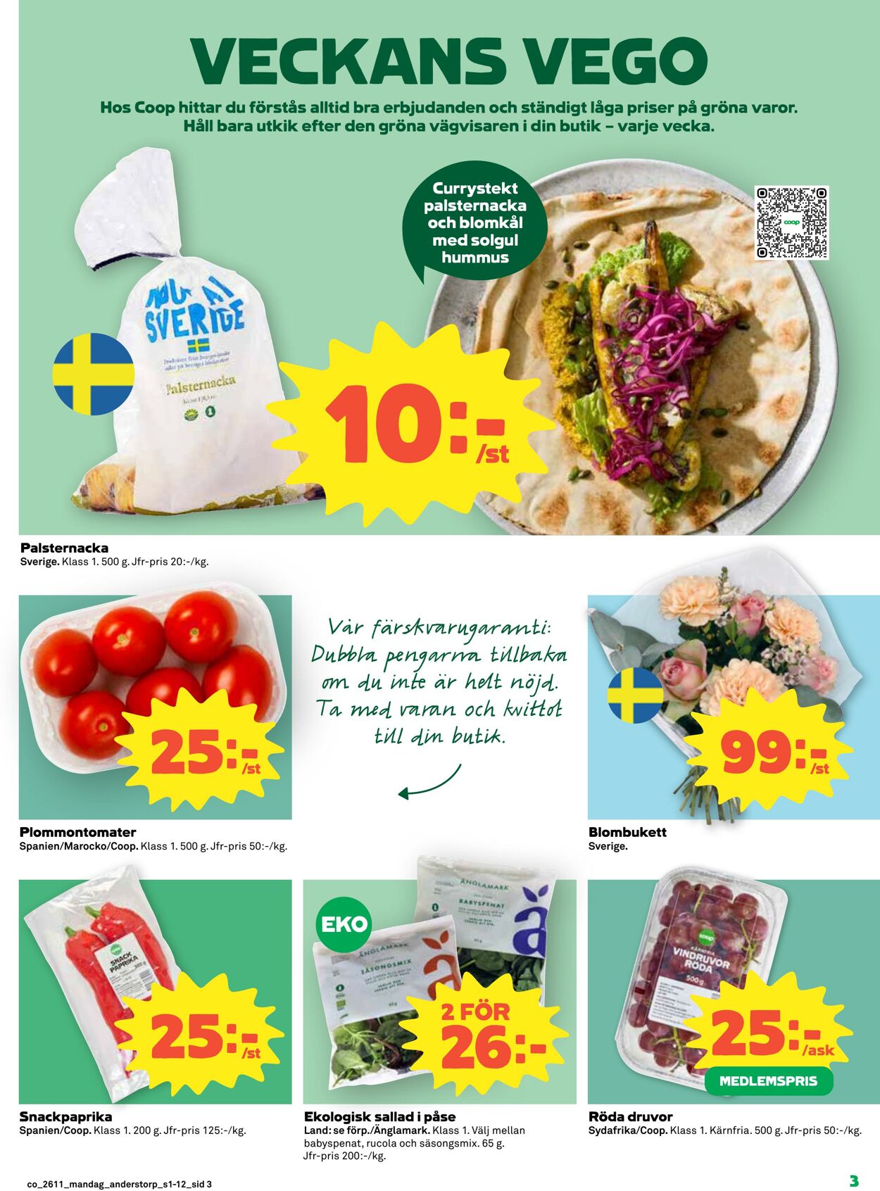Erbjudanden Coop 09.03.2026 - 15.03.2026