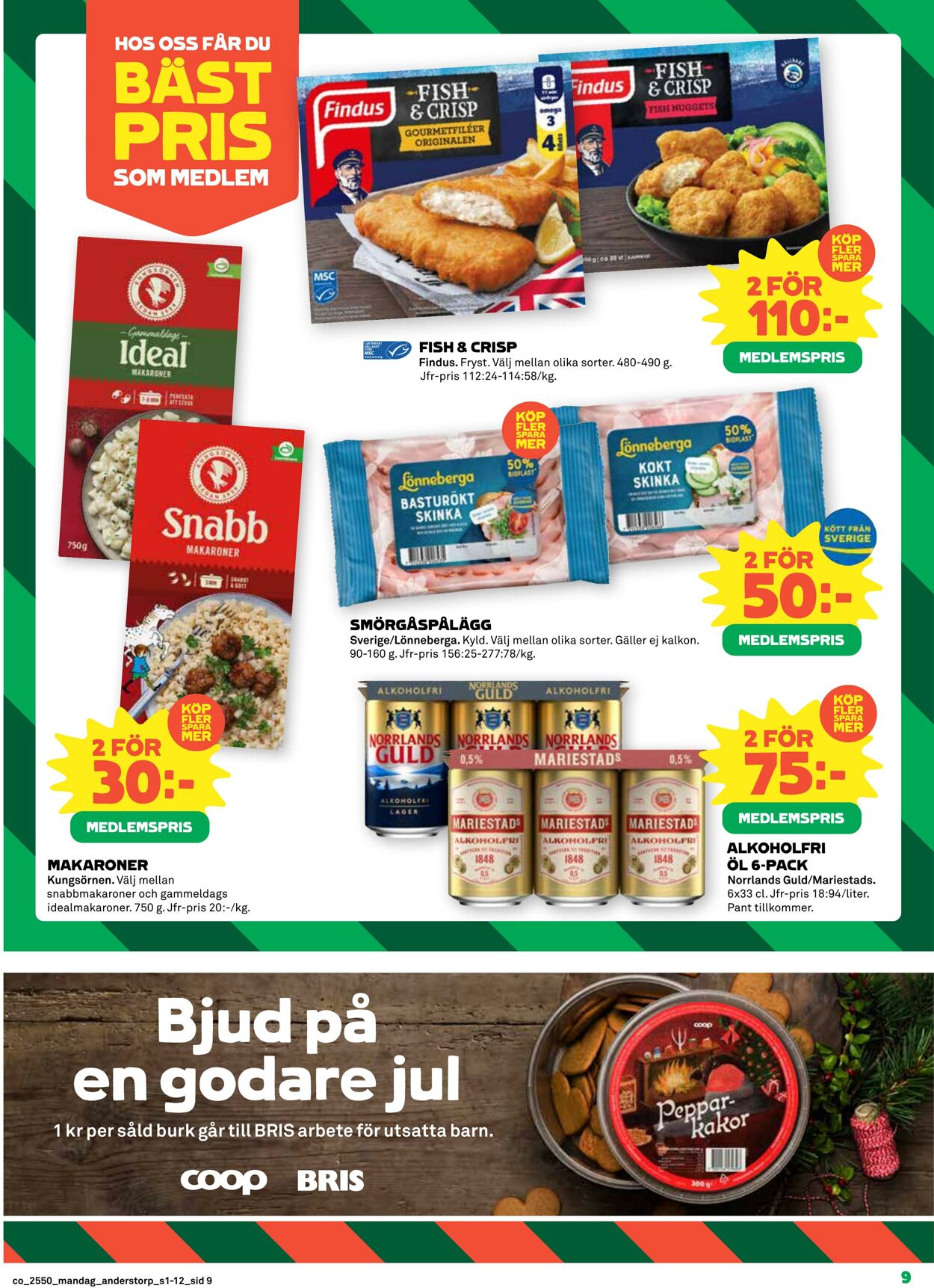 Erbjudanden Coop 08.12.2025 - 14.12.2025