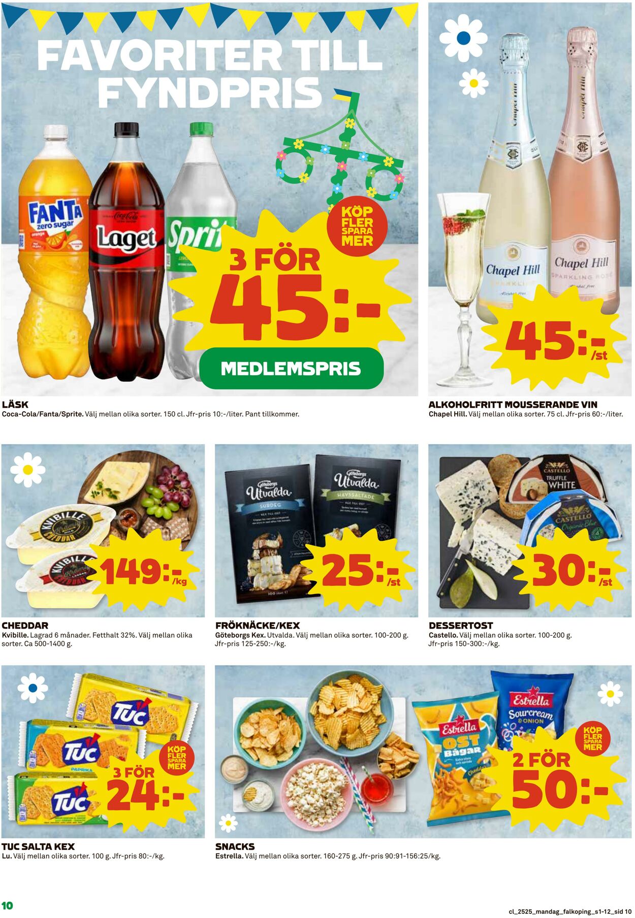 Erbjudanden Coop 16.06.2025 - 22.06.2025
