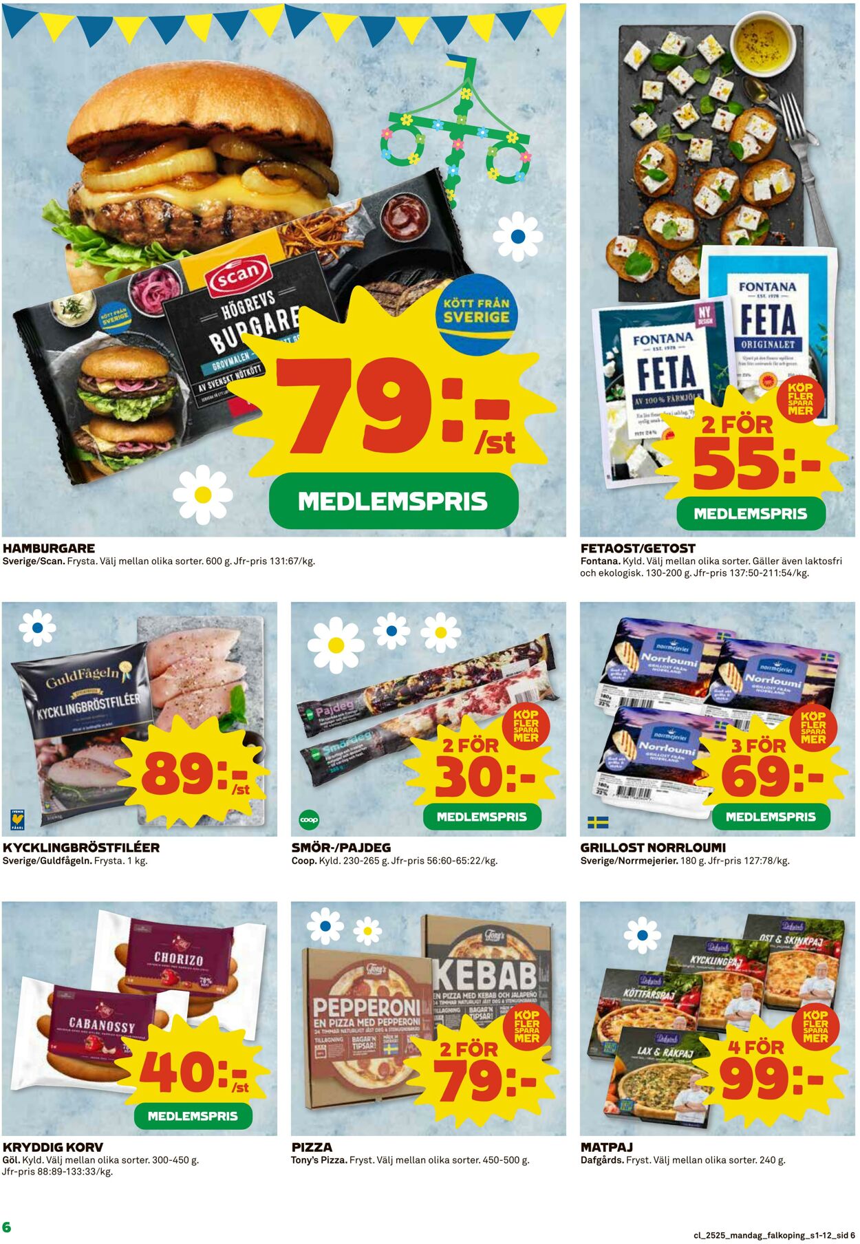 Erbjudanden Coop 16.06.2025 - 22.06.2025