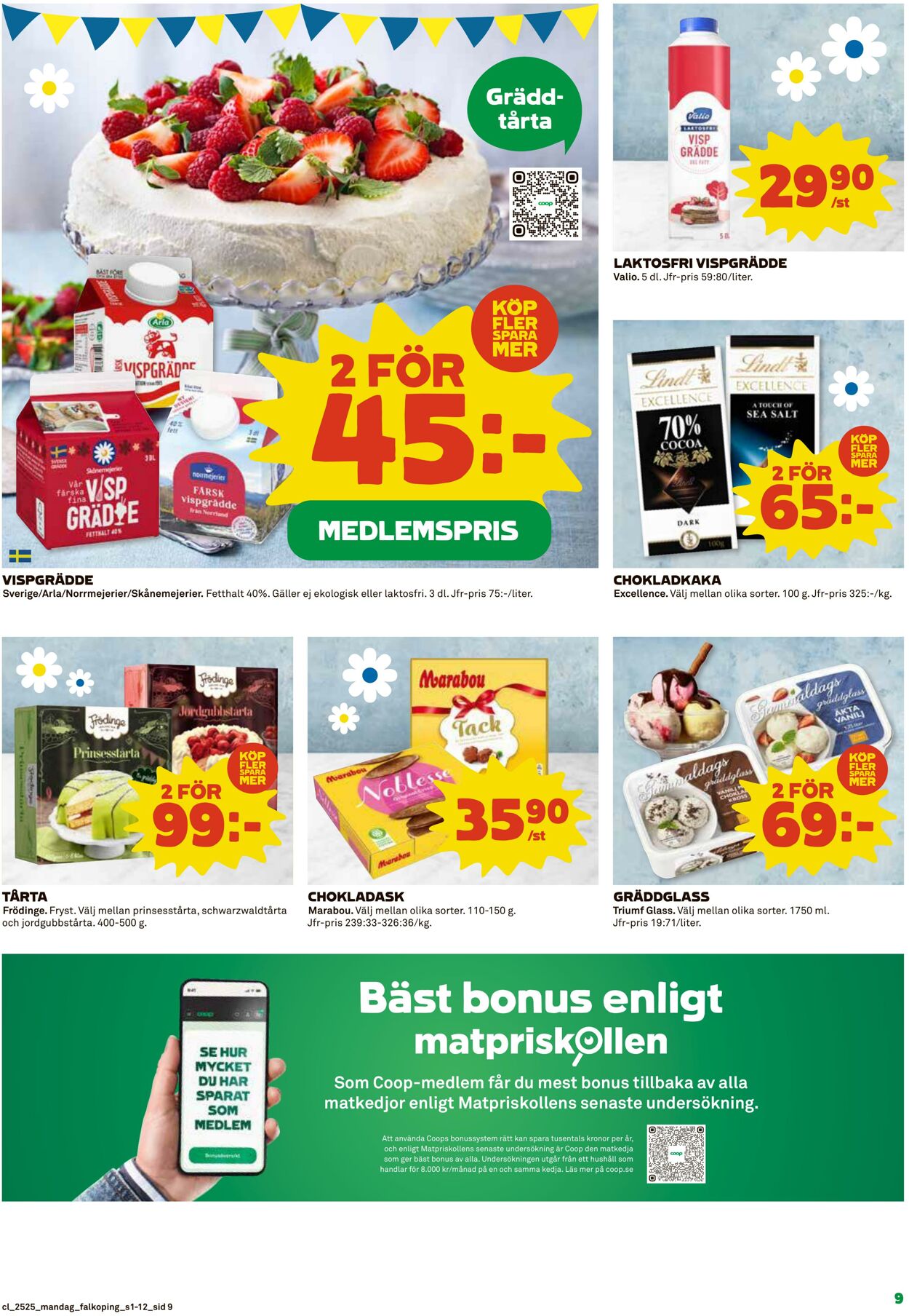 Erbjudanden Coop 16.06.2025 - 22.06.2025