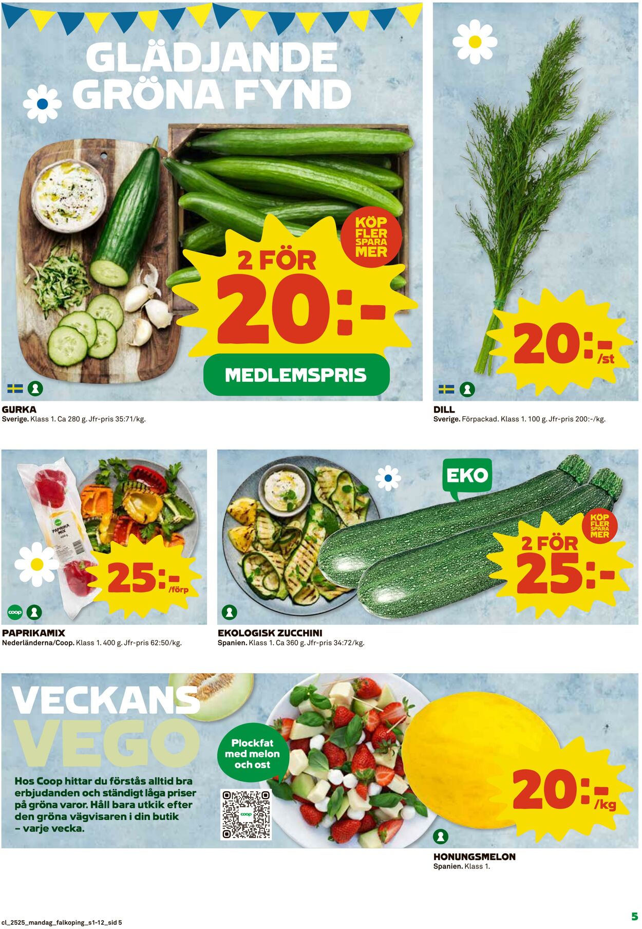 Erbjudanden Coop 16.06.2025 - 22.06.2025