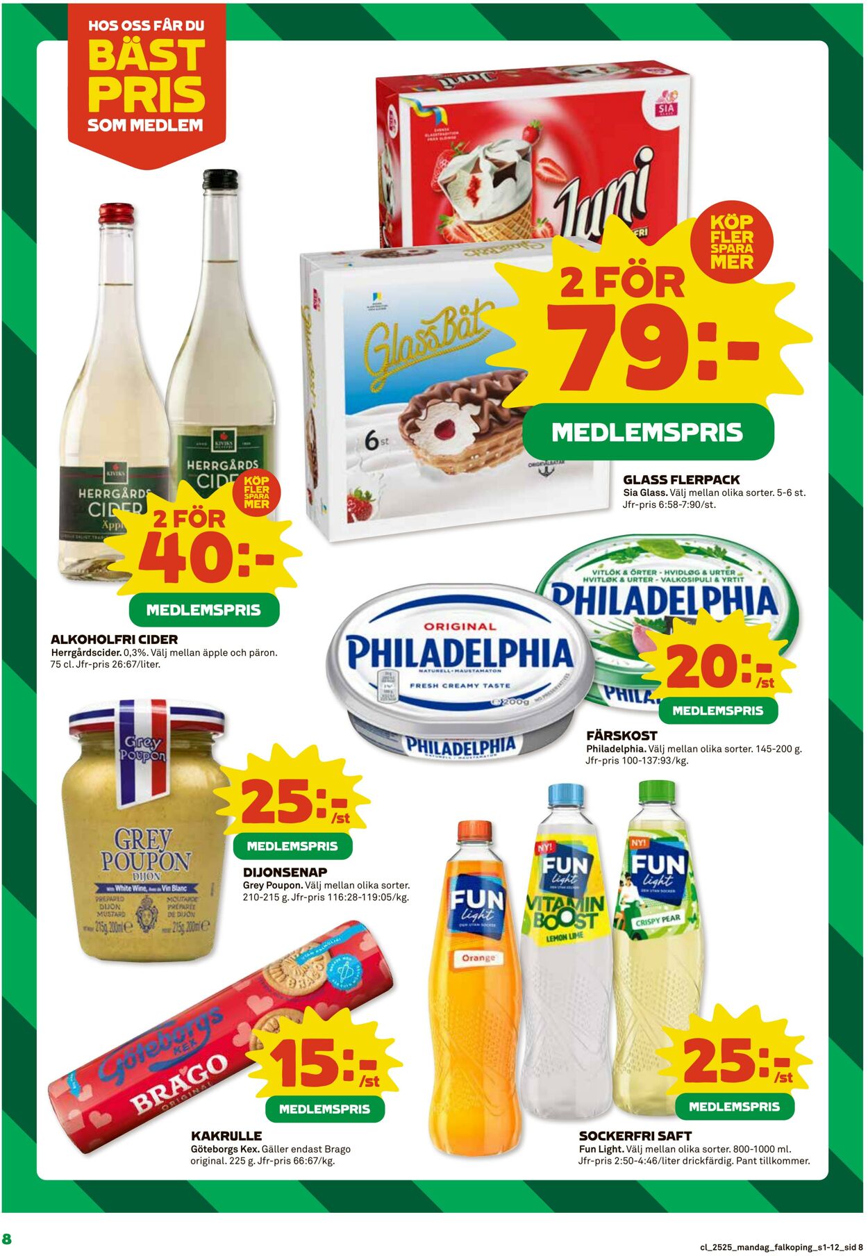 Erbjudanden Coop 16.06.2025 - 22.06.2025