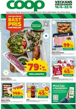 Erbjudanden Coop 16.06.2025 - 22.06.2025