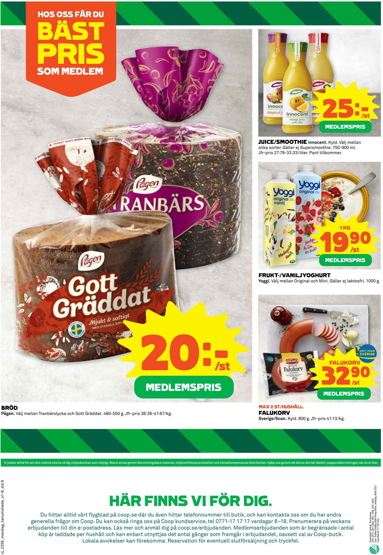 Erbjudanden Coop 18.09.2023 - 24.09.2023