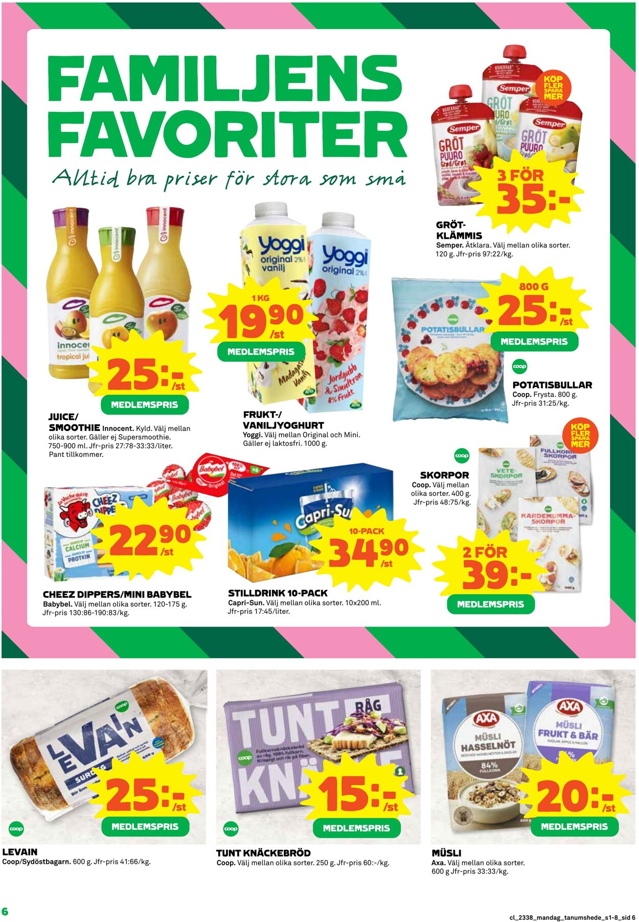 Erbjudanden Coop 18.09.2023 - 24.09.2023