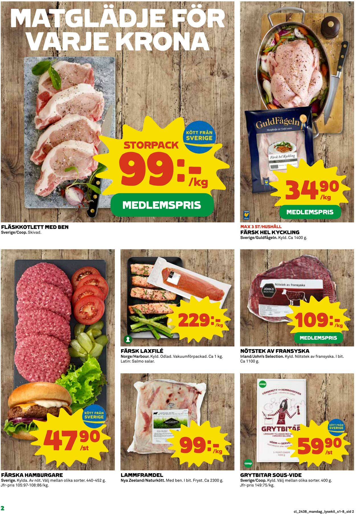 Erbjudanden Coop 16.09.2024 - 22.09.2024