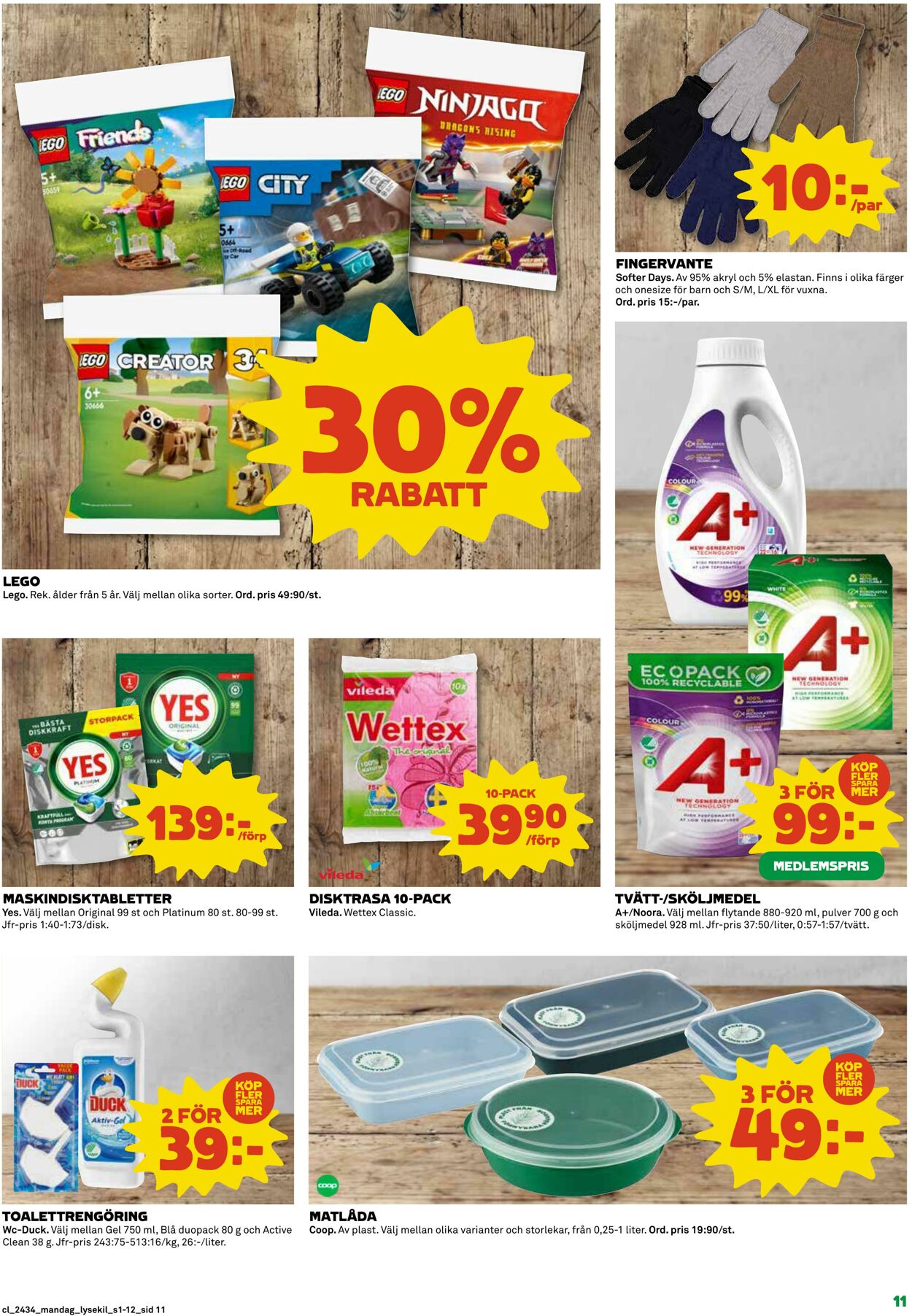 Erbjudanden Coop 19.08.2024 - 25.08.2024