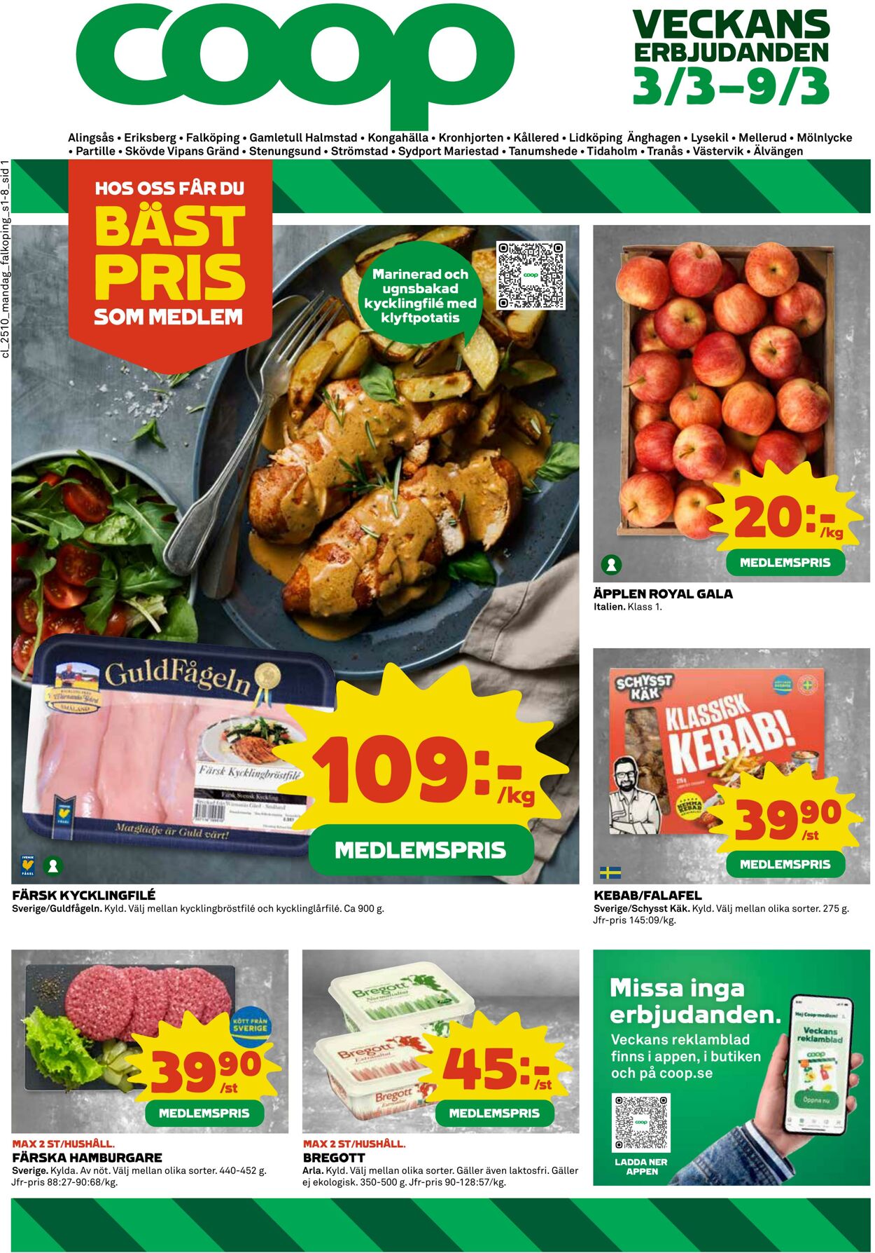 Erbjudanden Coop 03.03.2025 - 09.03.2025