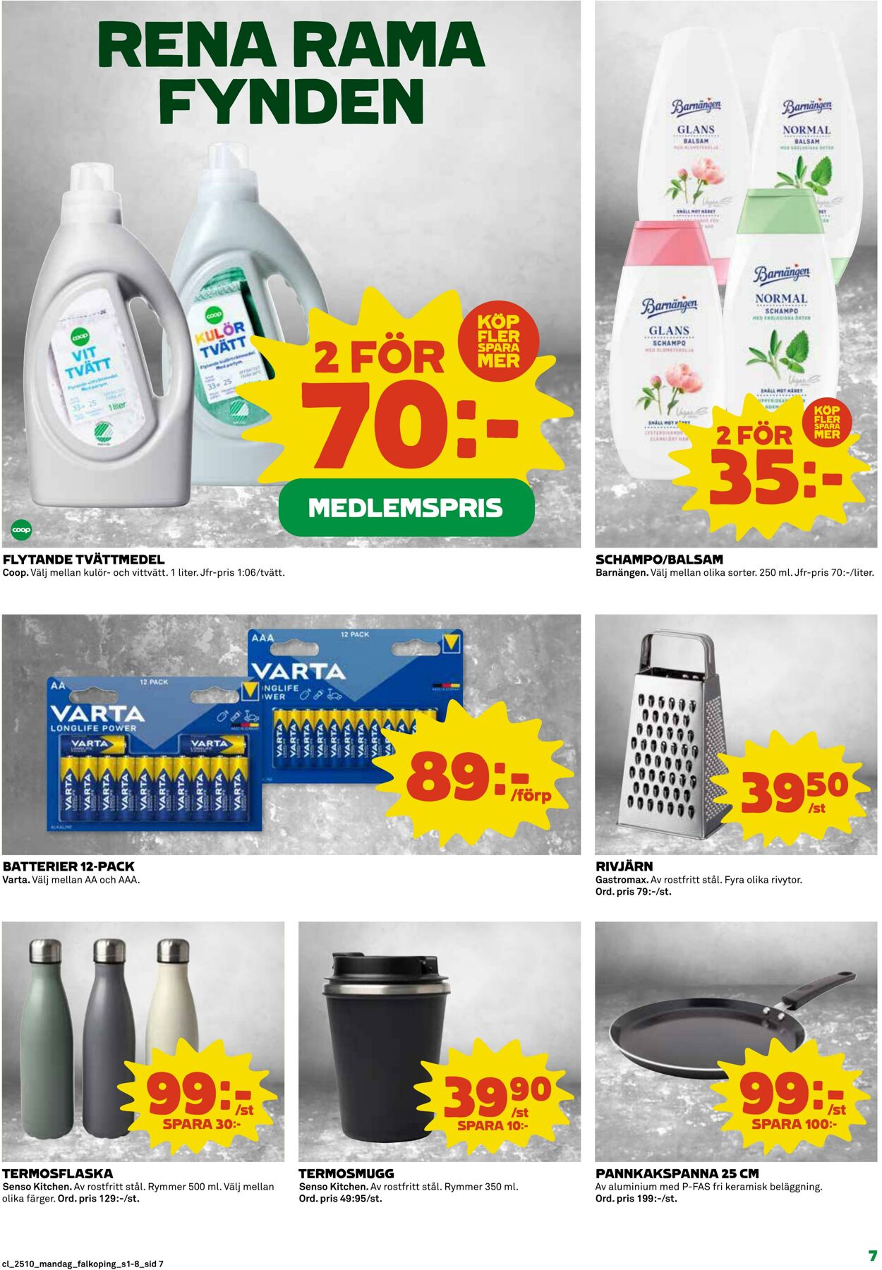 Erbjudanden Coop 03.03.2025 - 09.03.2025