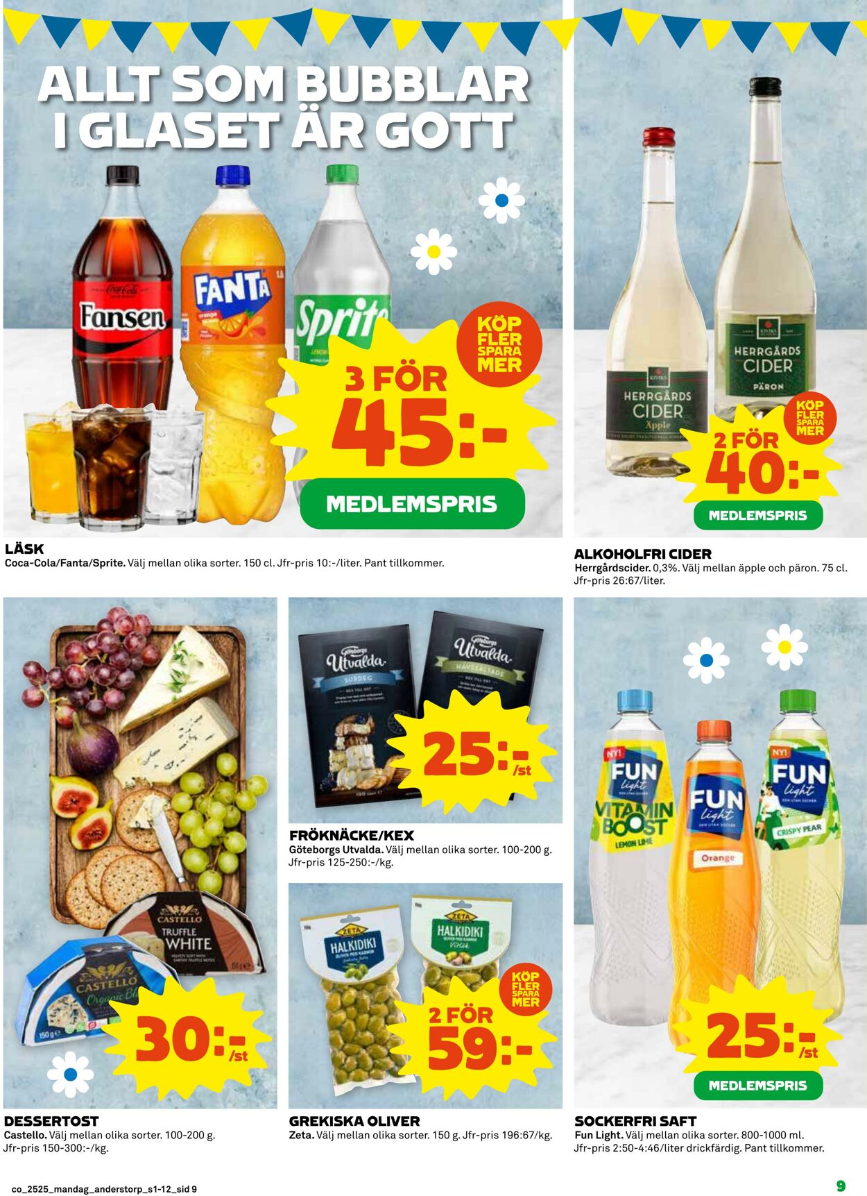 Erbjudanden Coop 16.06.2025 - 22.06.2025