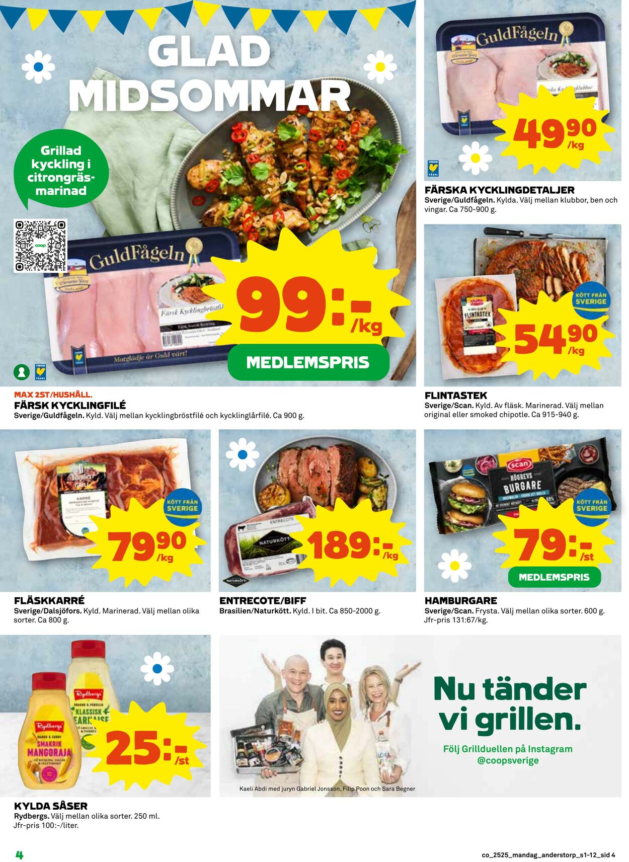 Erbjudanden Coop 16.06.2025 - 22.06.2025
