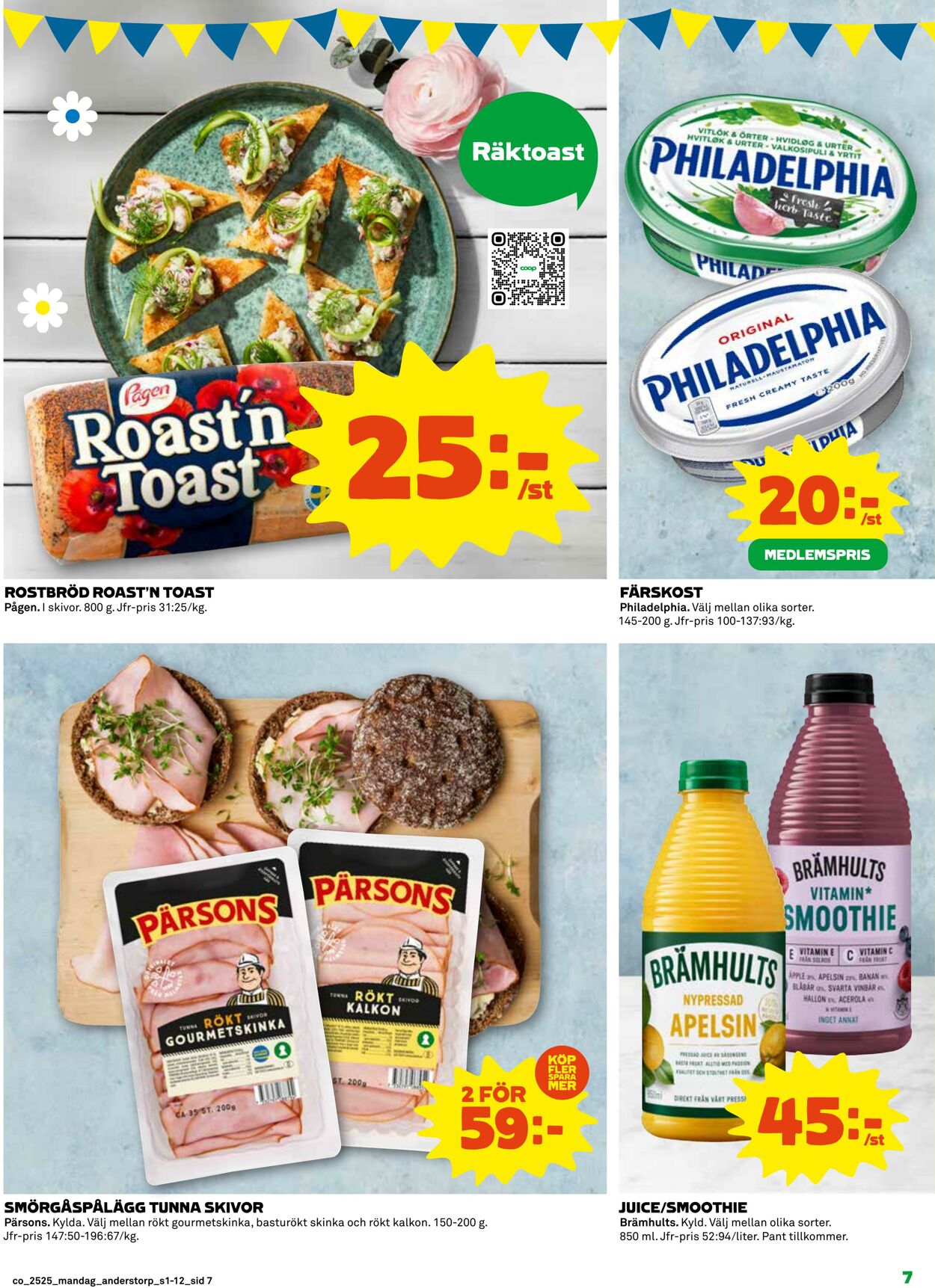 Erbjudanden Coop 16.06.2025 - 22.06.2025