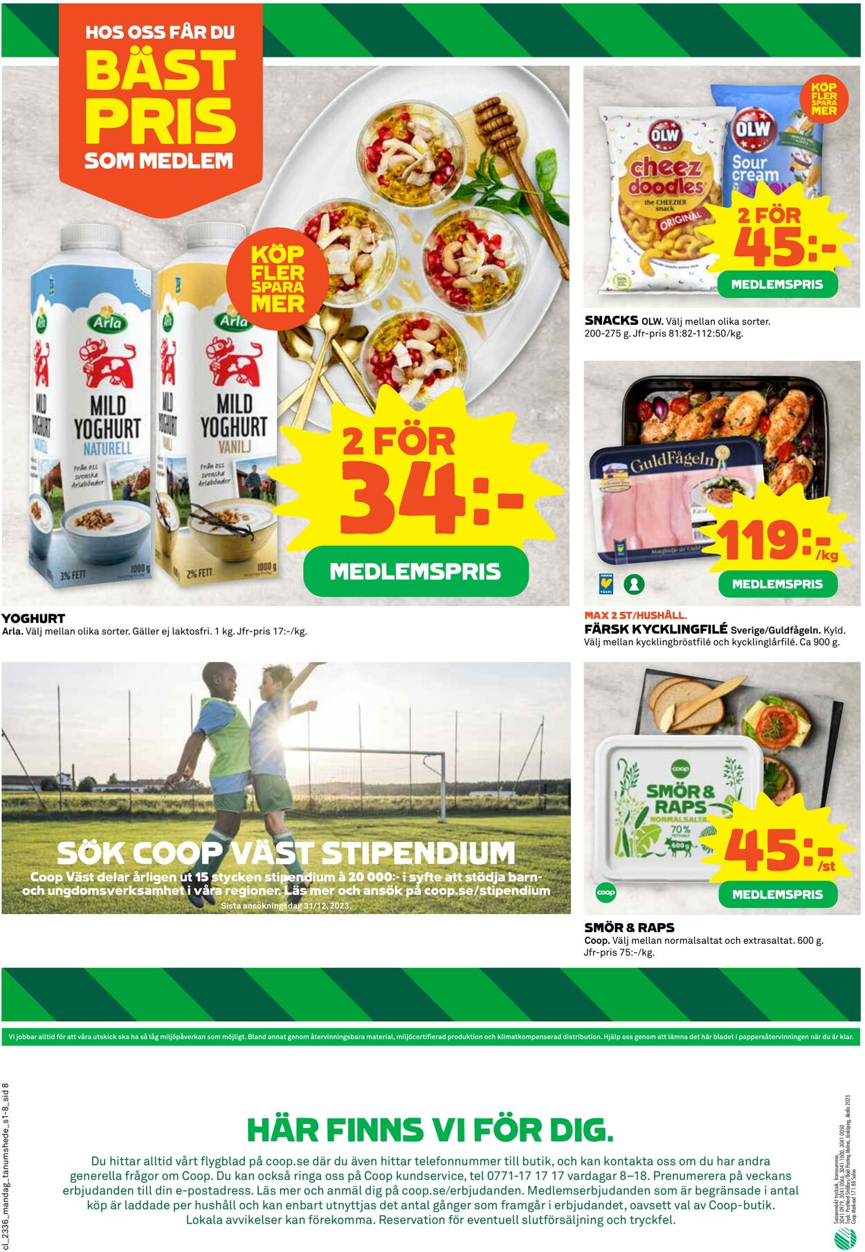 Erbjudanden Coop 04.09.2023 - 10.09.2023