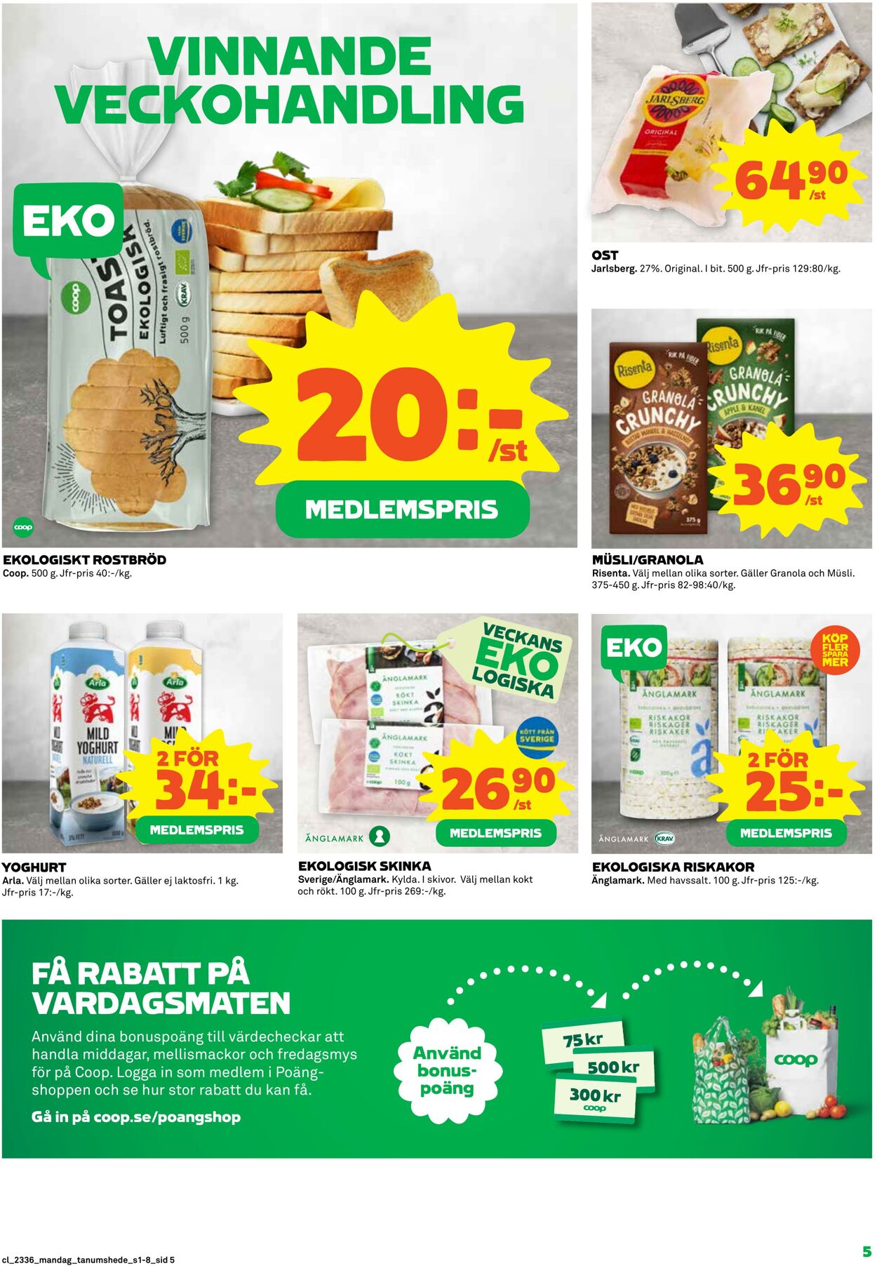 Erbjudanden Coop 04.09.2023 - 10.09.2023