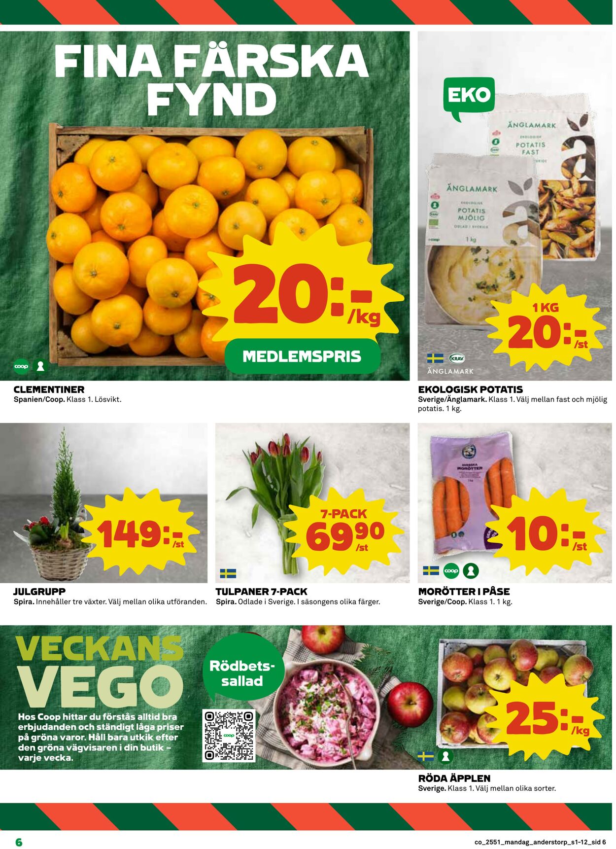 Erbjudanden Coop 15.12.2025 - 21.12.2025