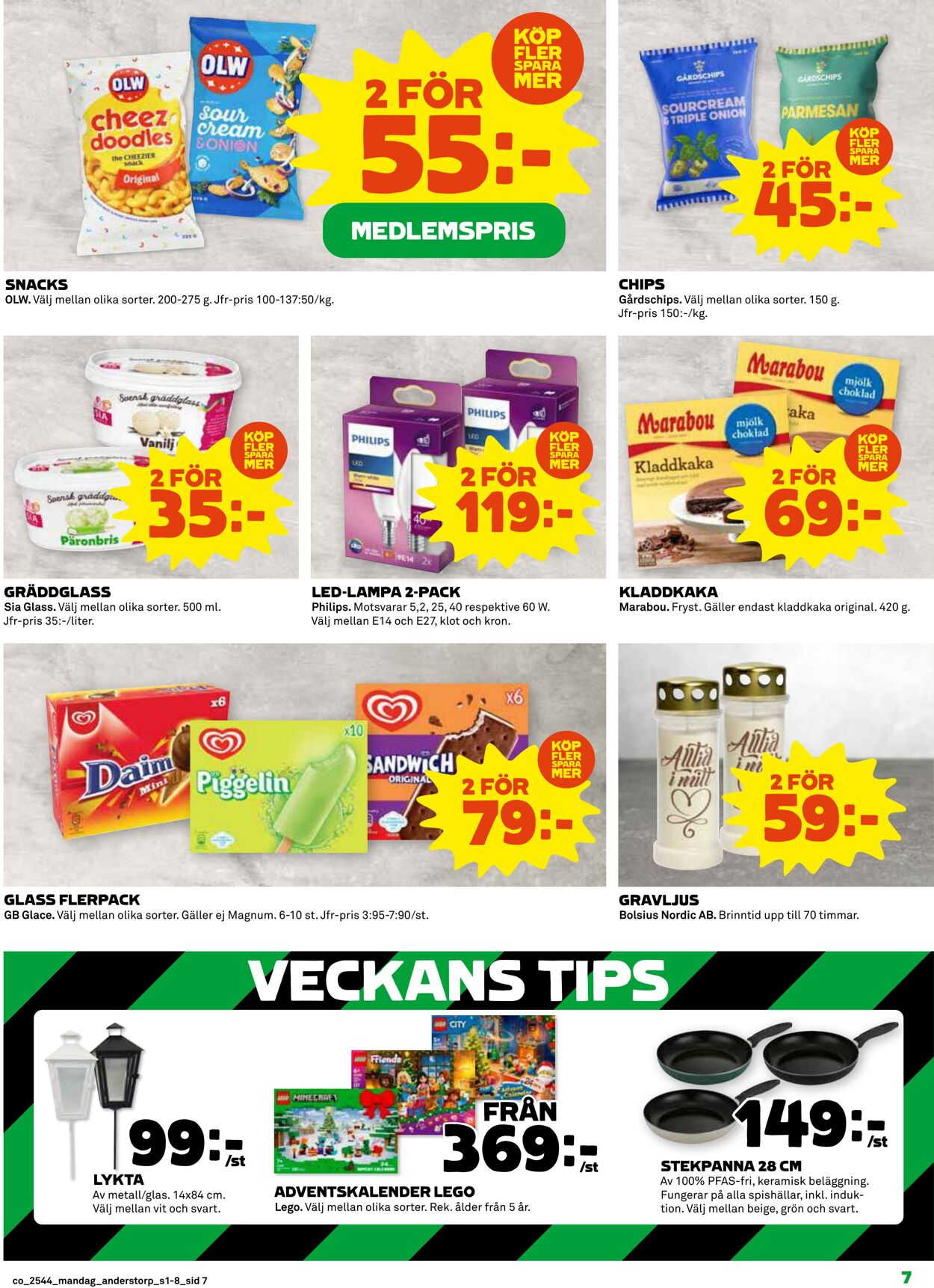 Erbjudanden Coop 27.10.2025 - 02.11.2025