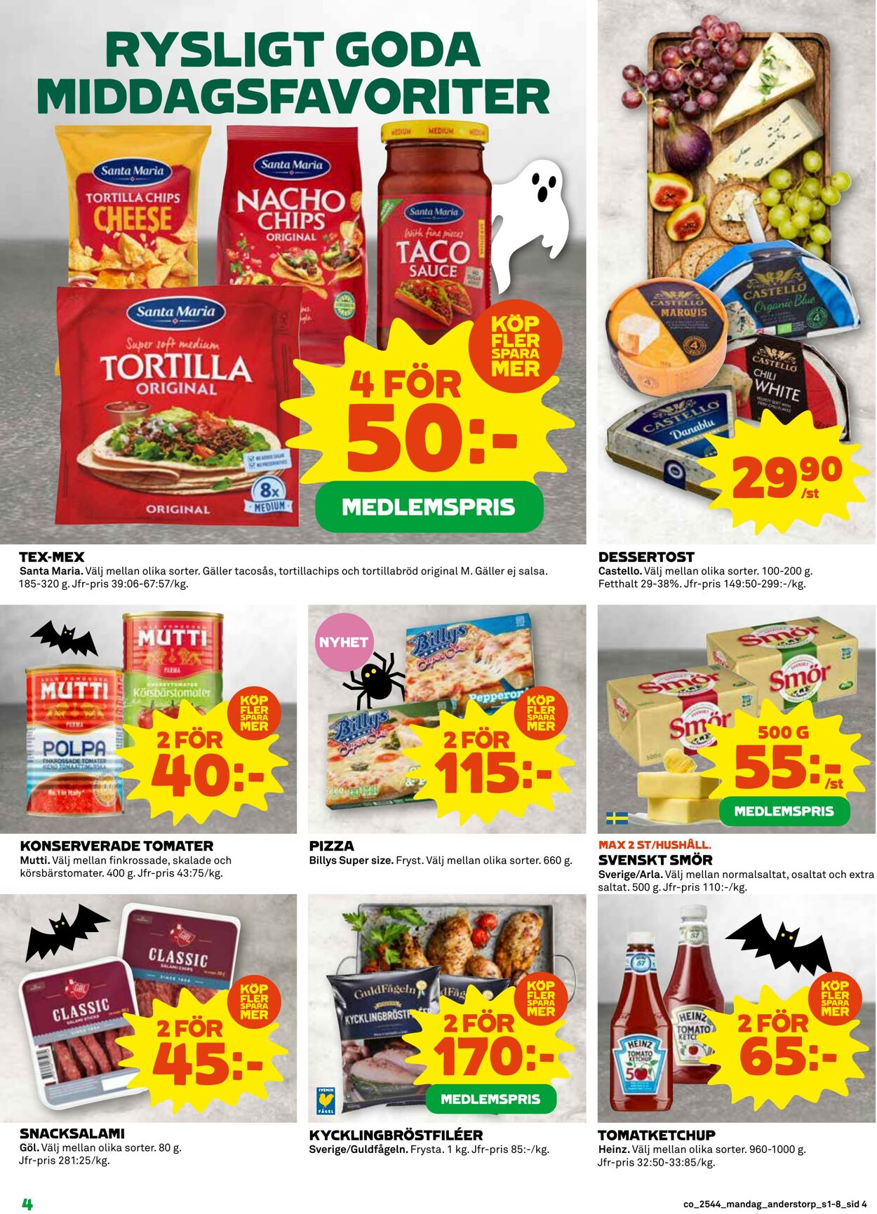 Erbjudanden Coop 27.10.2025 - 02.11.2025