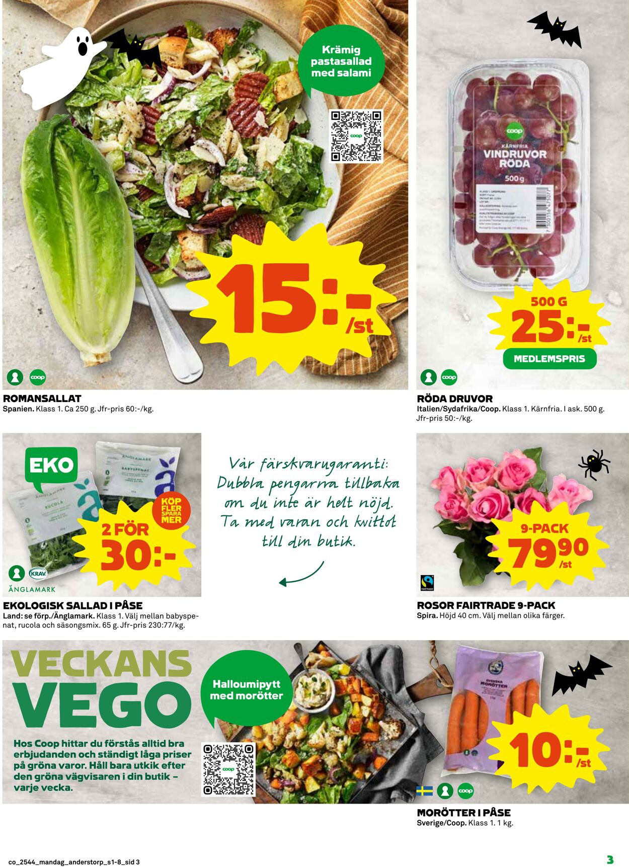 Erbjudanden Coop 27.10.2025 - 02.11.2025