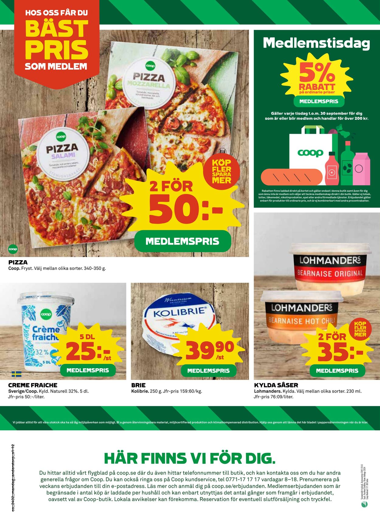 Erbjudanden Coop 05.08.2024 - 11.08.2024