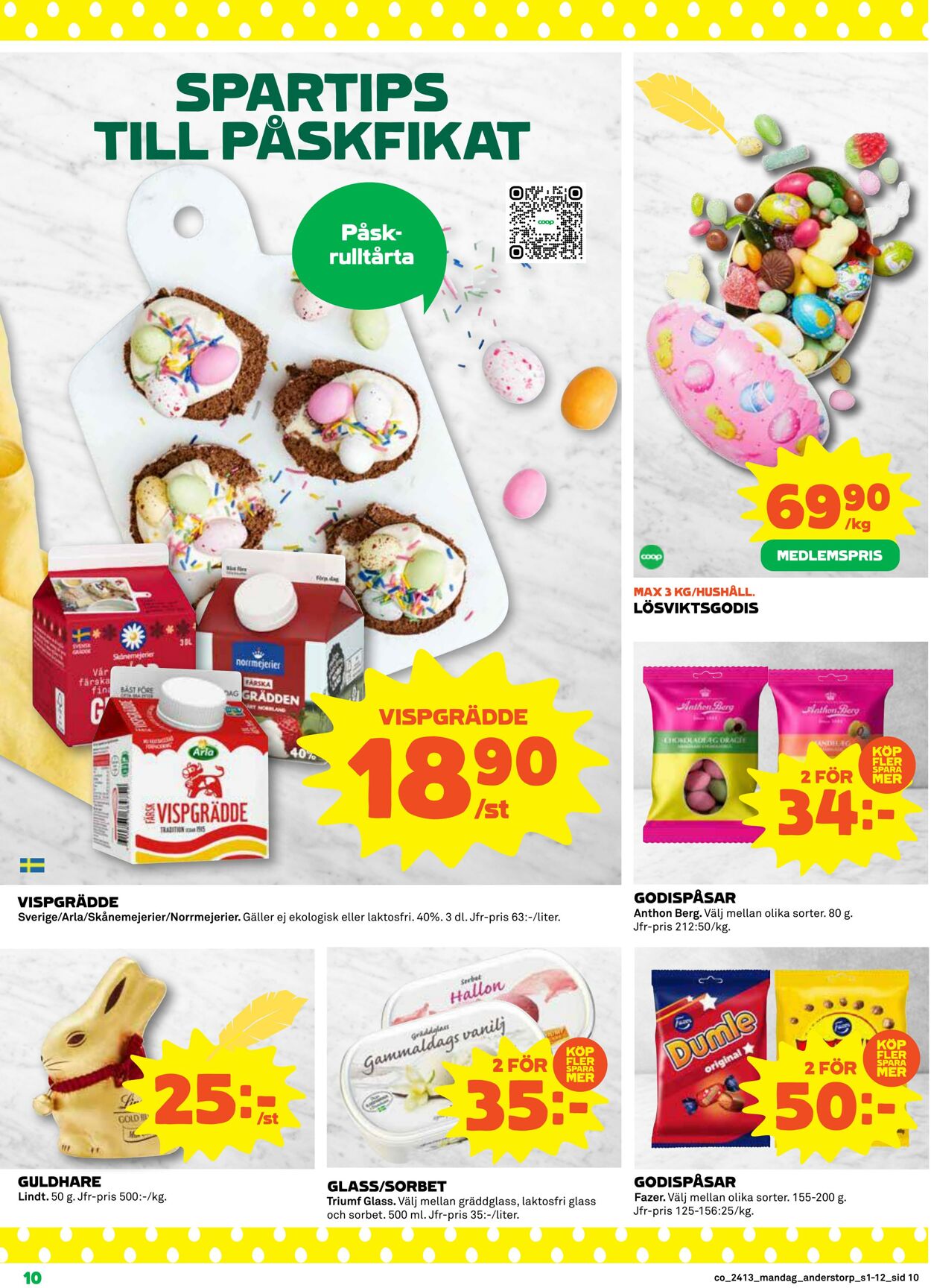 Erbjudanden Coop 25.03.2024 - 31.03.2024