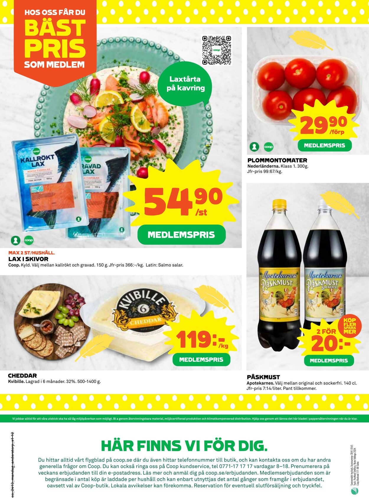 Erbjudanden Coop 25.03.2024 - 31.03.2024