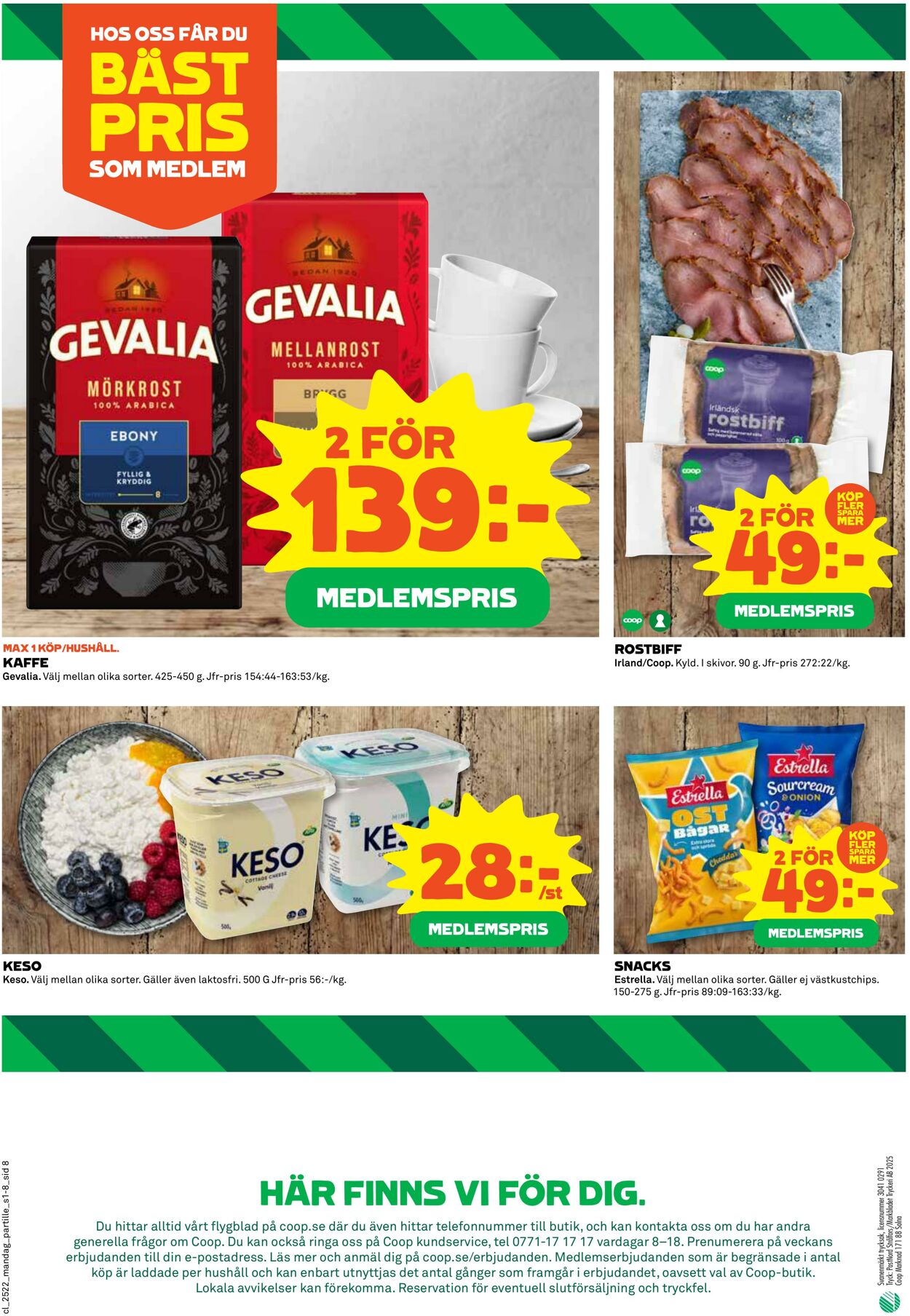 Erbjudanden Coop 26.05.2025 - 01.06.2025