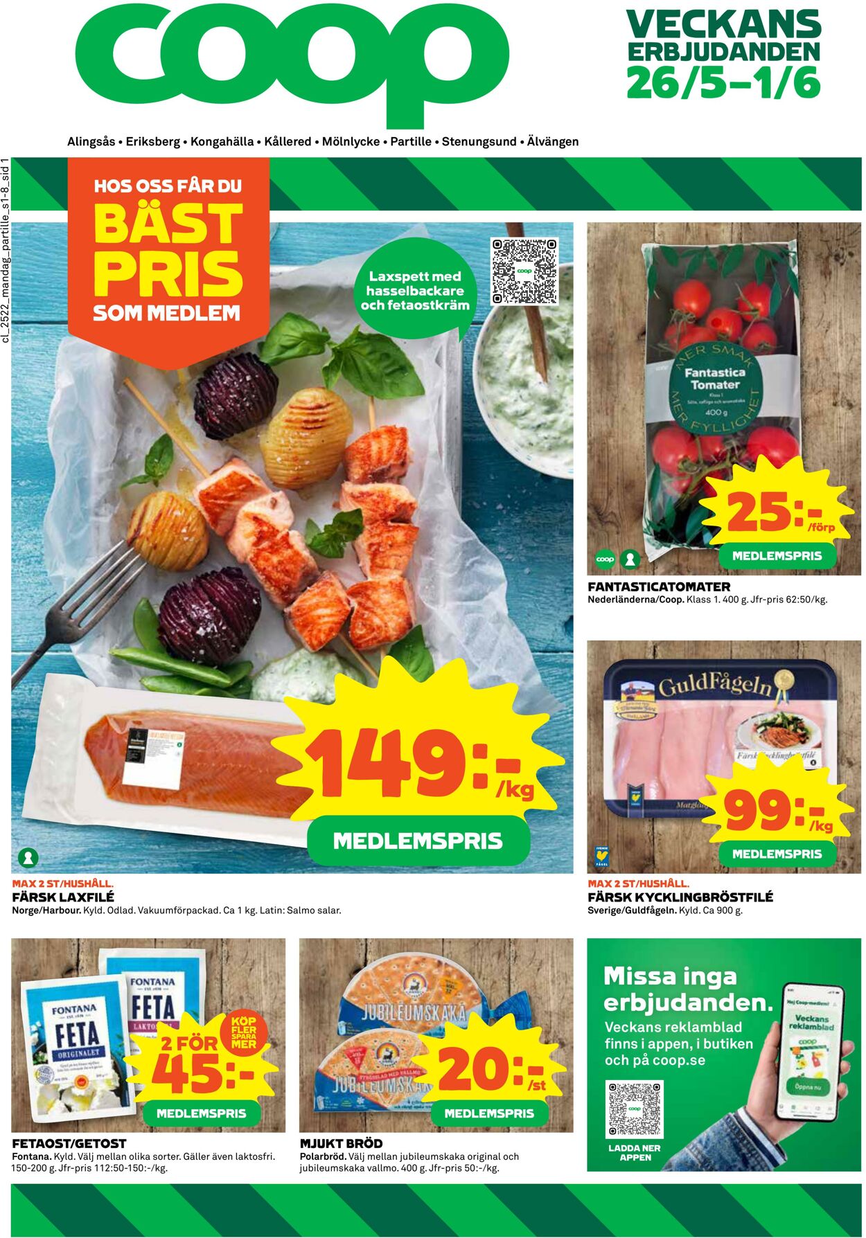 Erbjudanden Coop 26.05.2025 - 01.06.2025