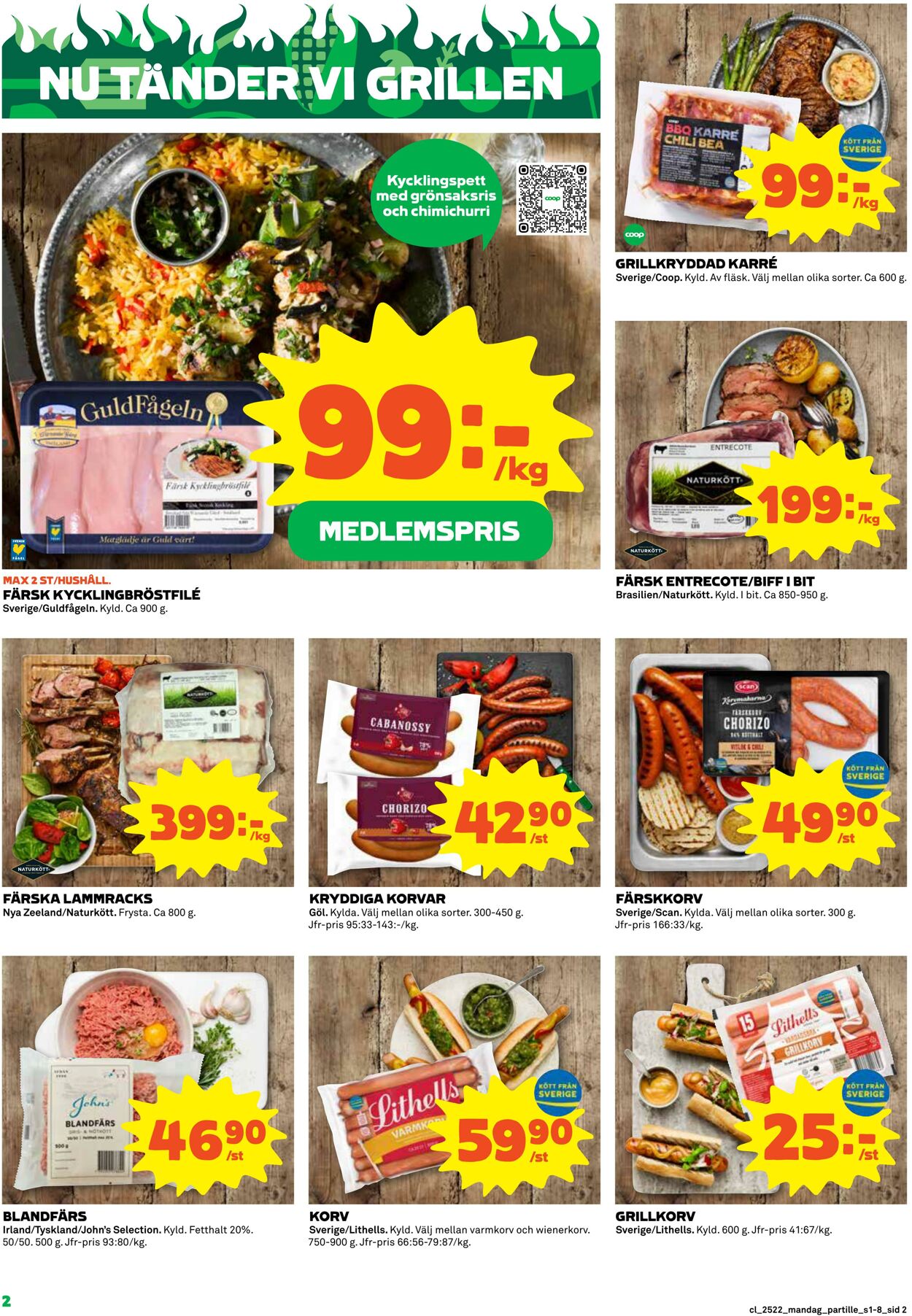 Erbjudanden Coop 26.05.2025 - 01.06.2025
