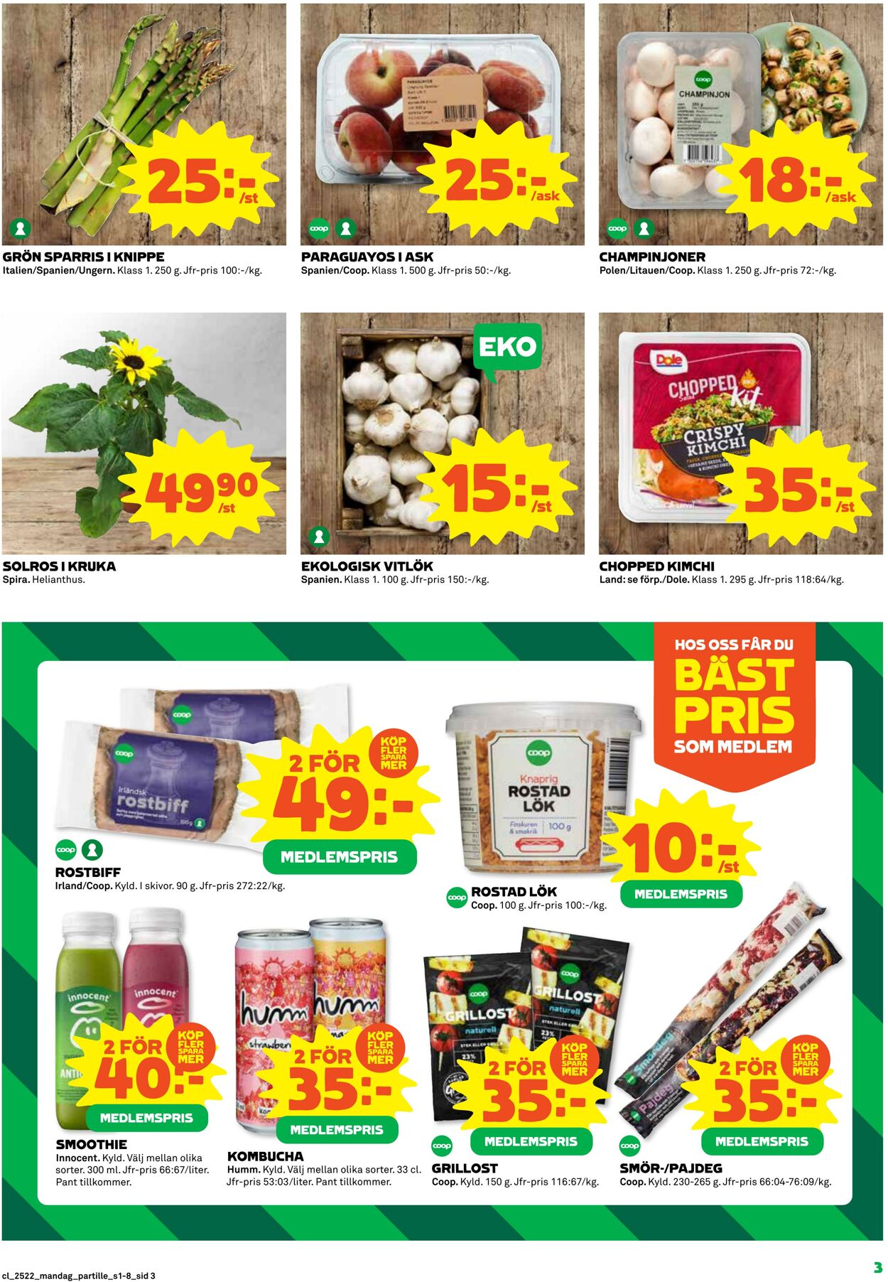 Erbjudanden Coop 26.05.2025 - 01.06.2025