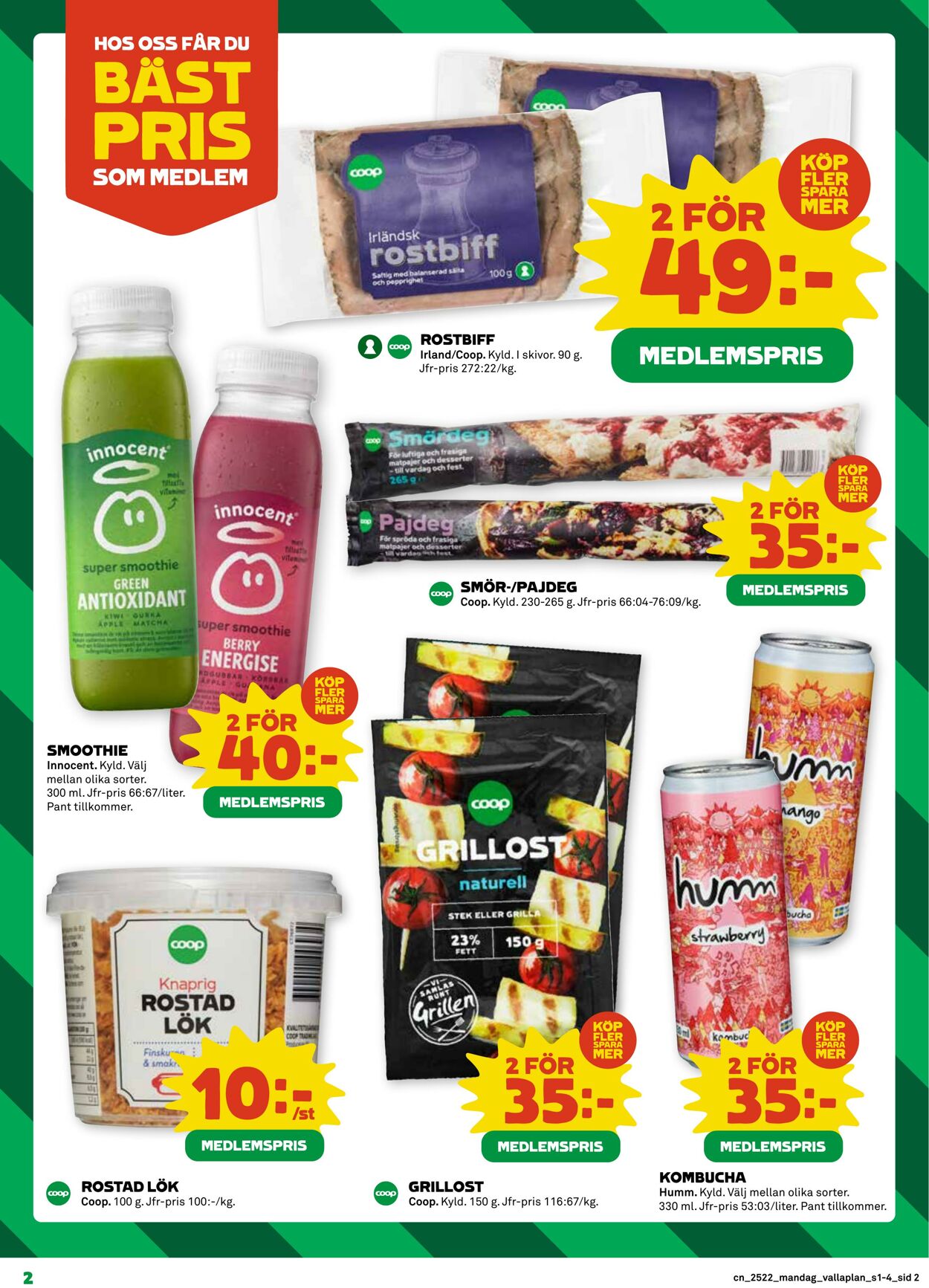 Erbjudanden Coop 26.05.2025 - 01.06.2025