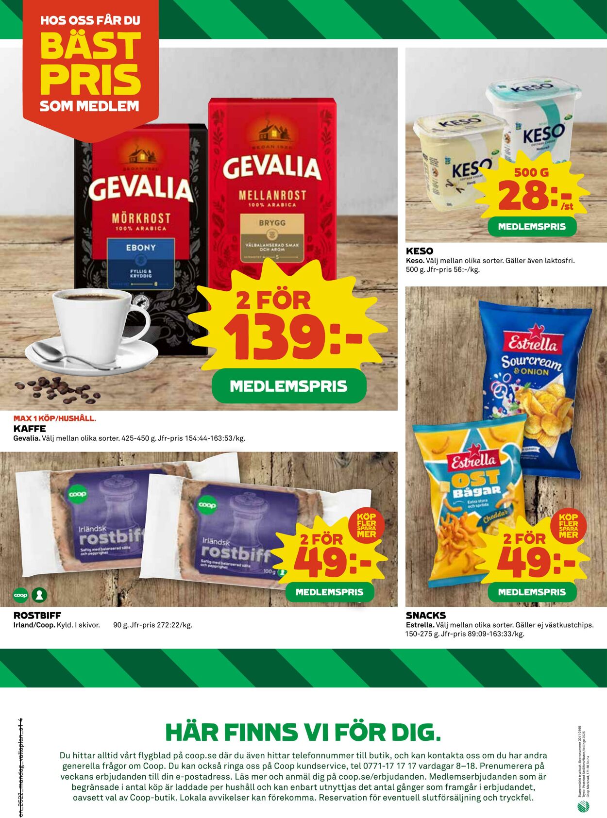 Erbjudanden Coop 26.05.2025 - 01.06.2025