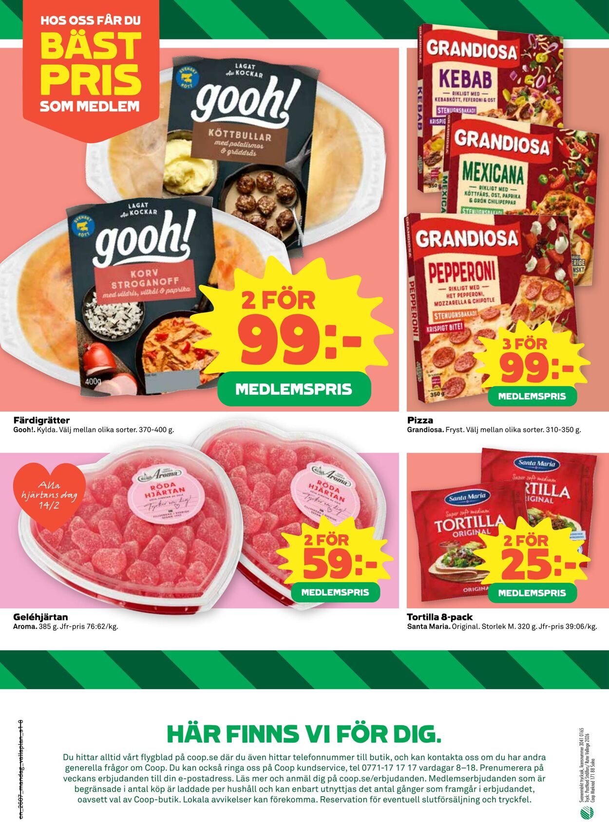 Erbjudanden Coop 09.02.2026 - 15.02.2026
