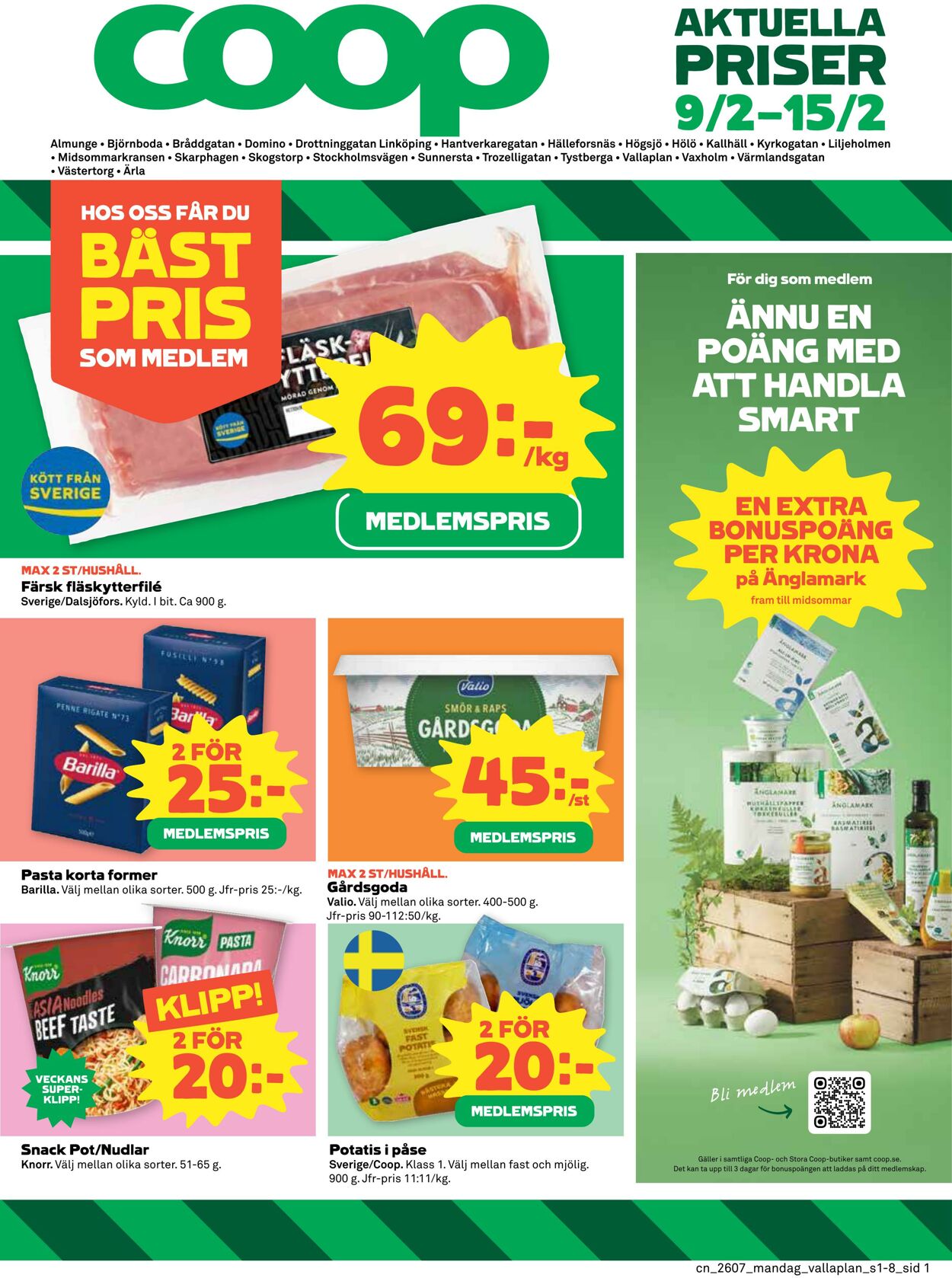 Erbjudanden Coop 09.02.2026 - 15.02.2026