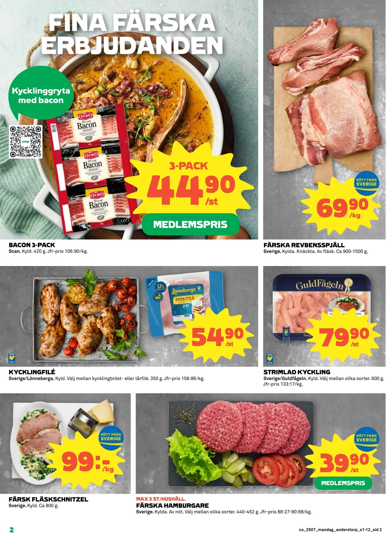 Erbjudanden Coop 10.02.2025 - 16.02.2025