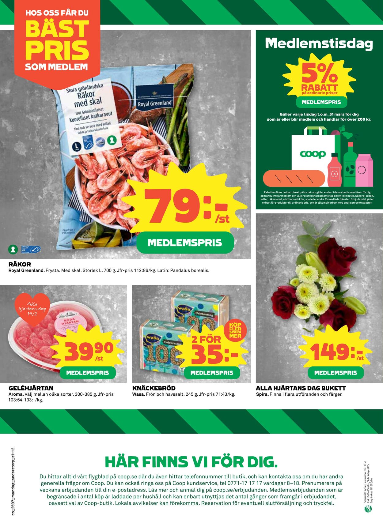 Erbjudanden Coop 10.02.2025 - 16.02.2025