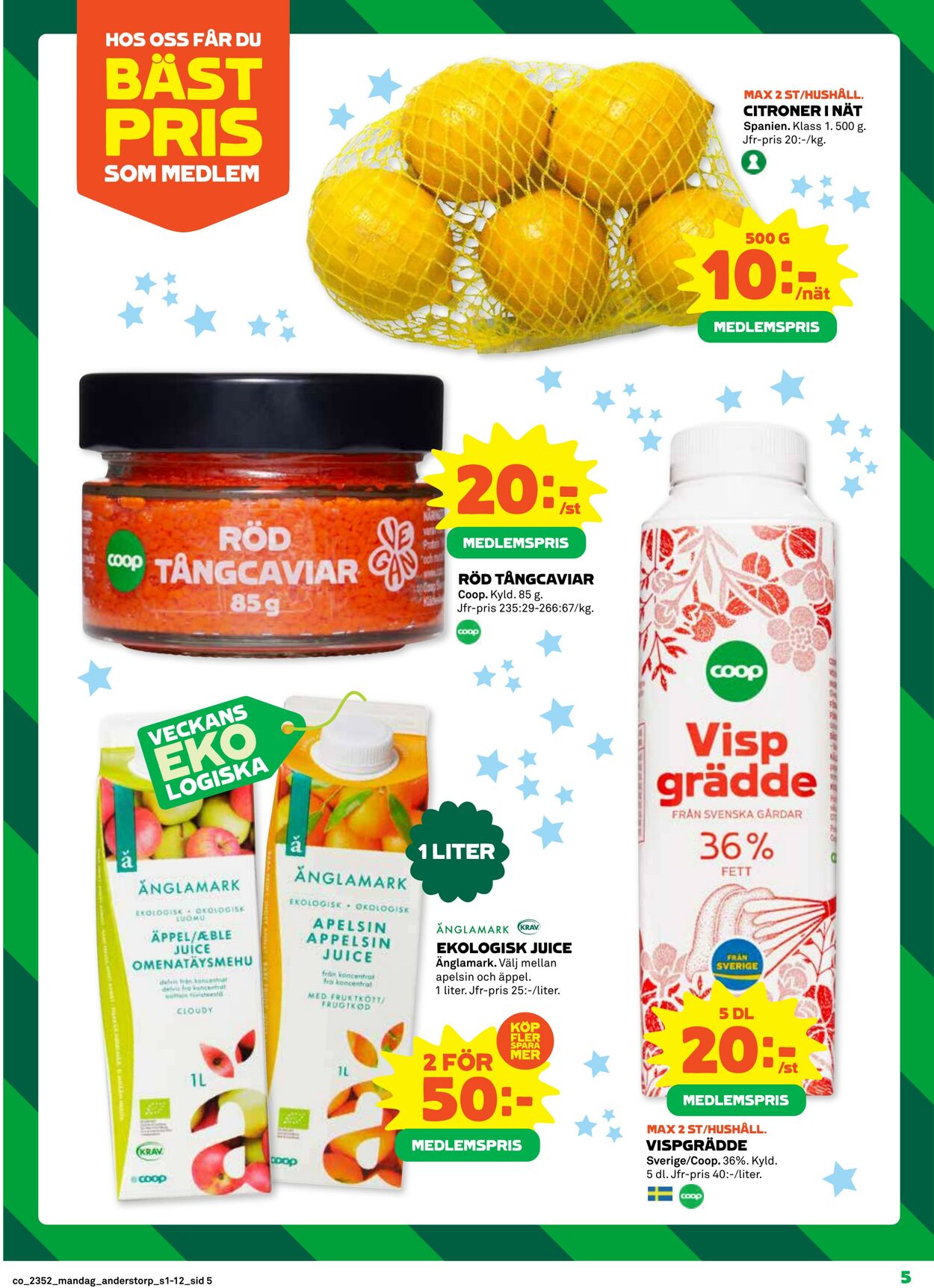 Erbjudanden Coop 01.01.2024 - 07.01.2024