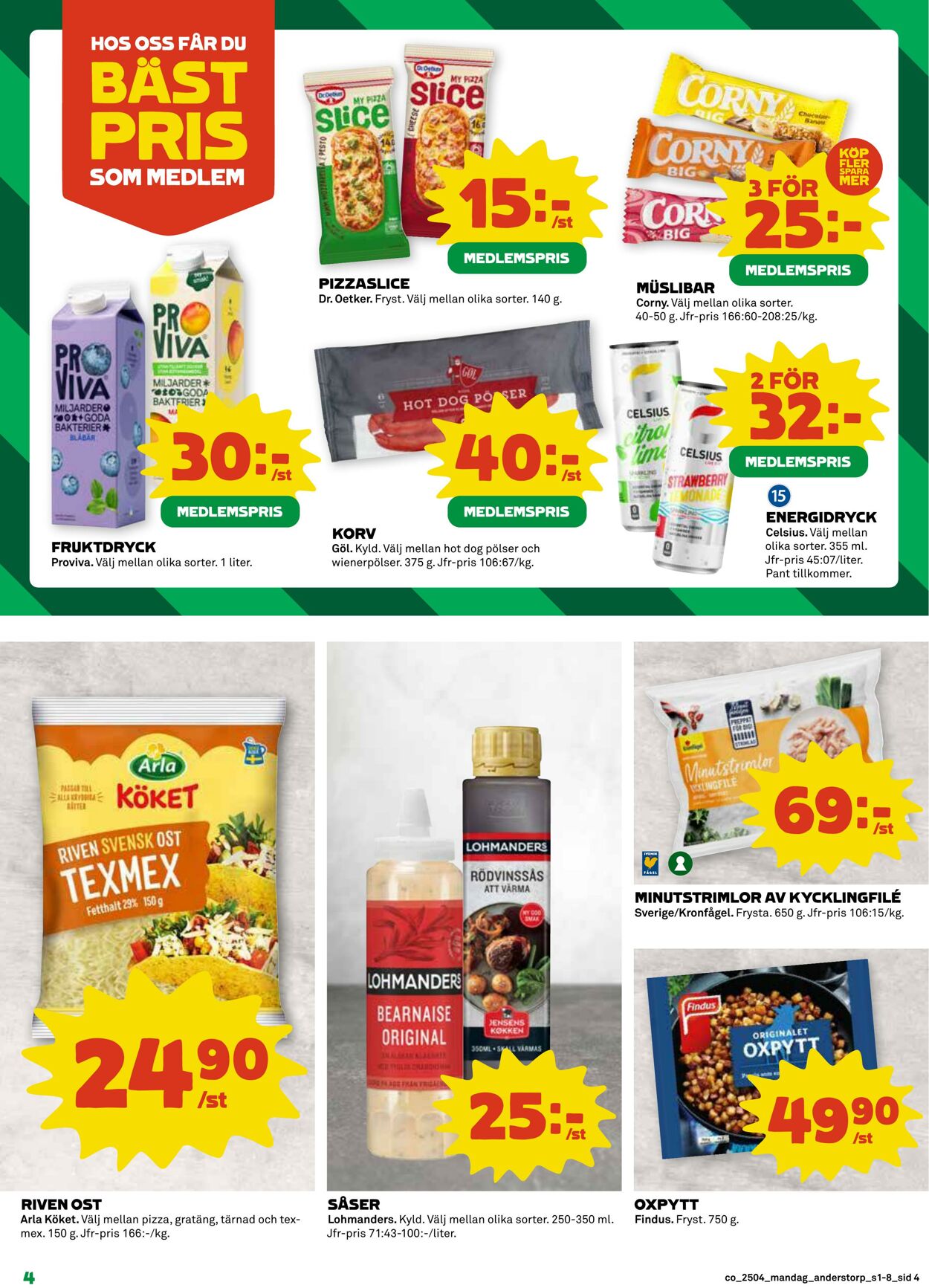 Erbjudanden Coop 20.01.2025 - 26.01.2025