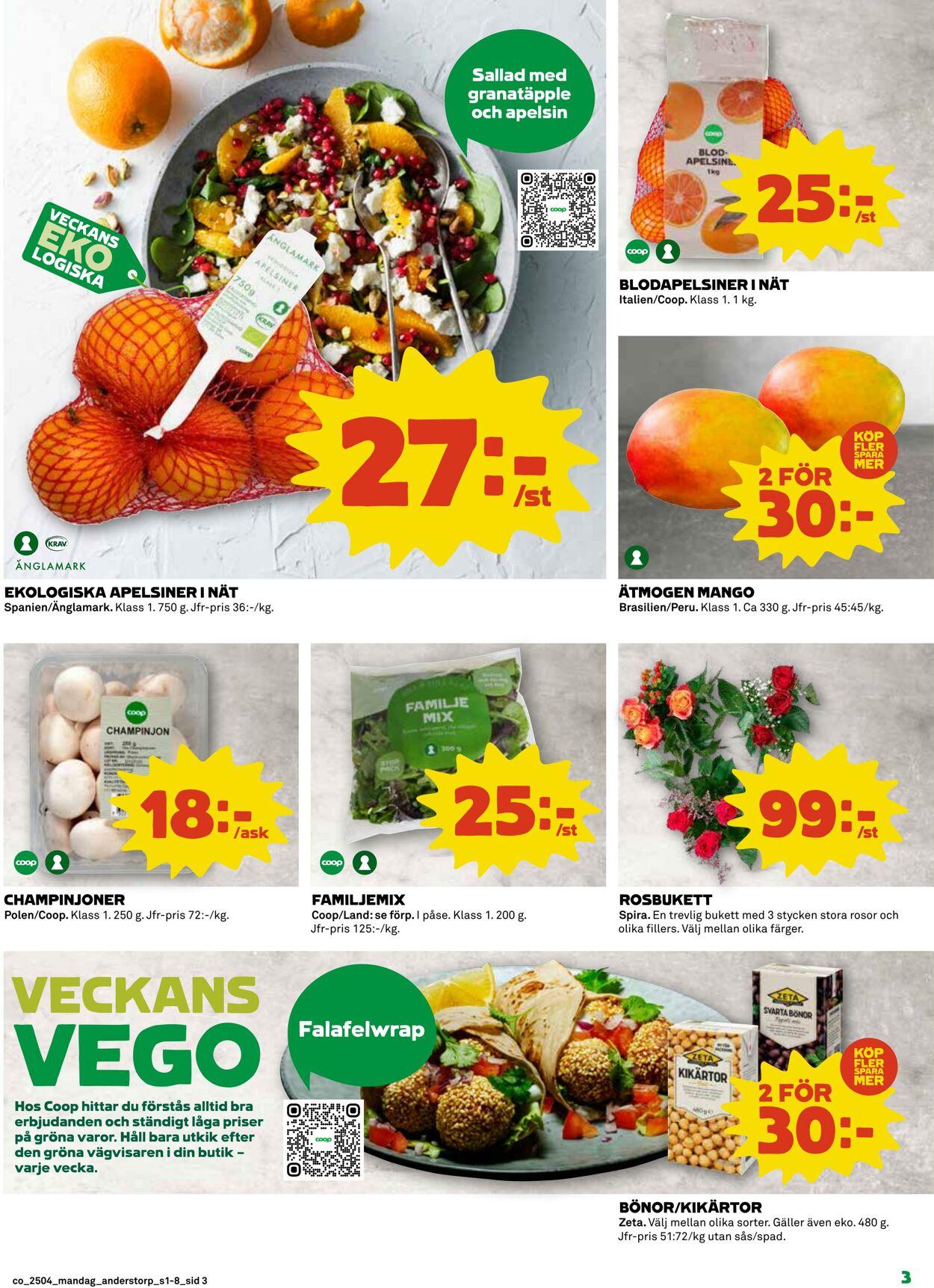 Erbjudanden Coop 20.01.2025 - 26.01.2025